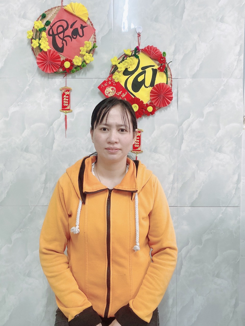 Chị Phượng sinh năm 1984 cần tìm việc giúp việc,chăm bé  làm lâu dài