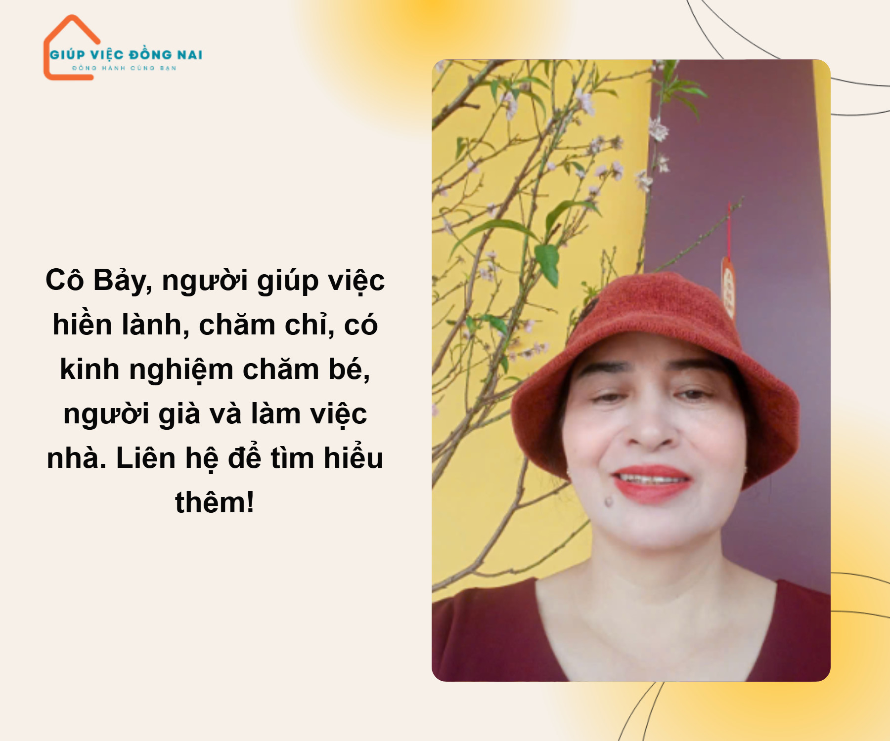 Chị NGUYỄN THỊ BẦY, sinh năm 1972, quê Hà Nội cần tìm việc