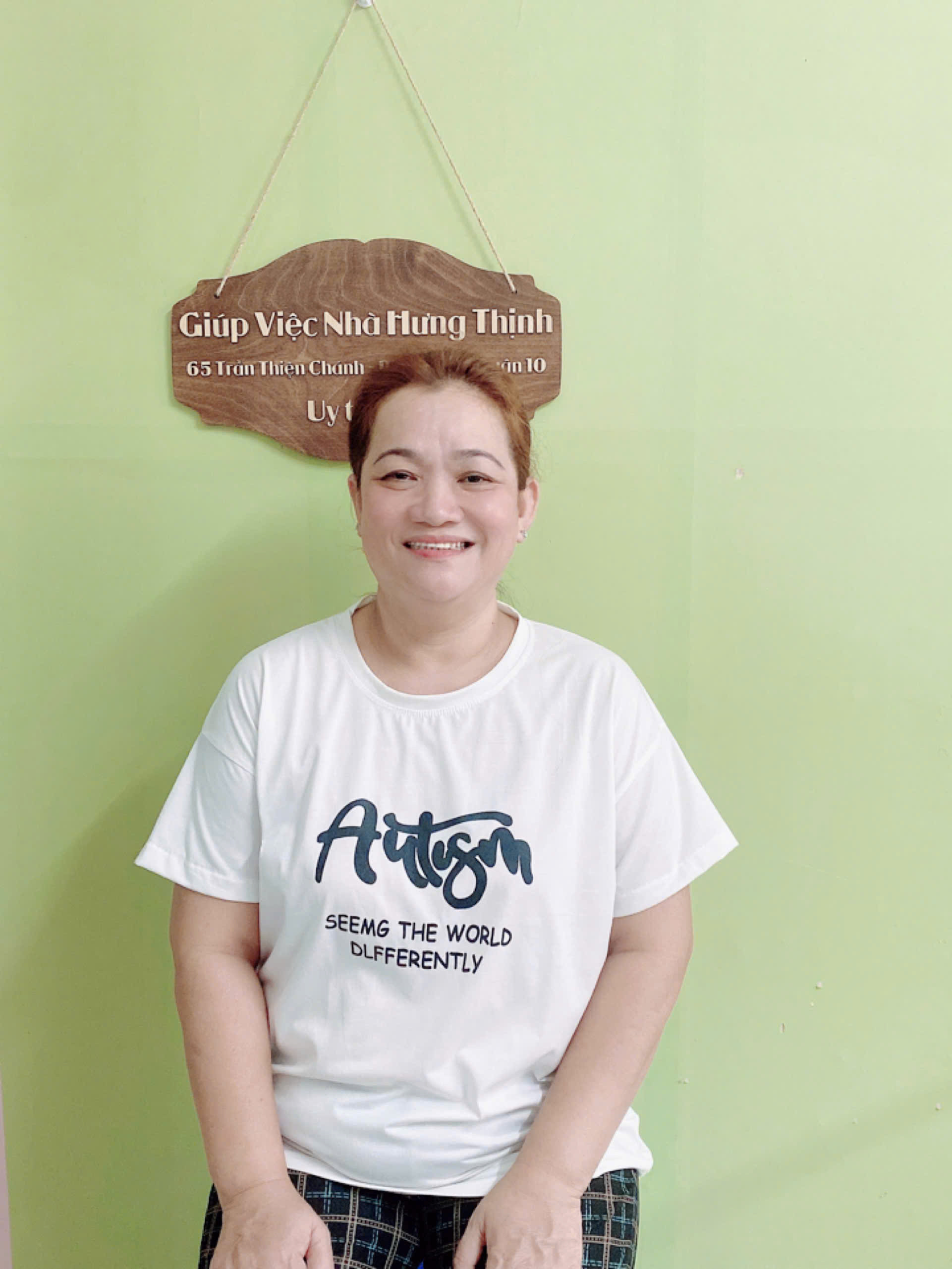 Cô Thuỳ Trang (1973) tìm việc giúp việc nhà