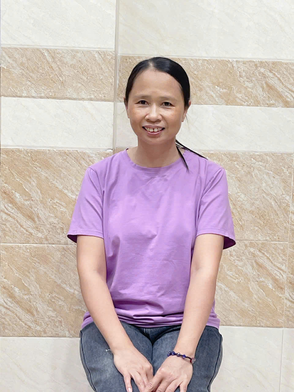 Chị Nguyễn Thị Việt Nga , sinh năm 1980 , quê Phú Yên