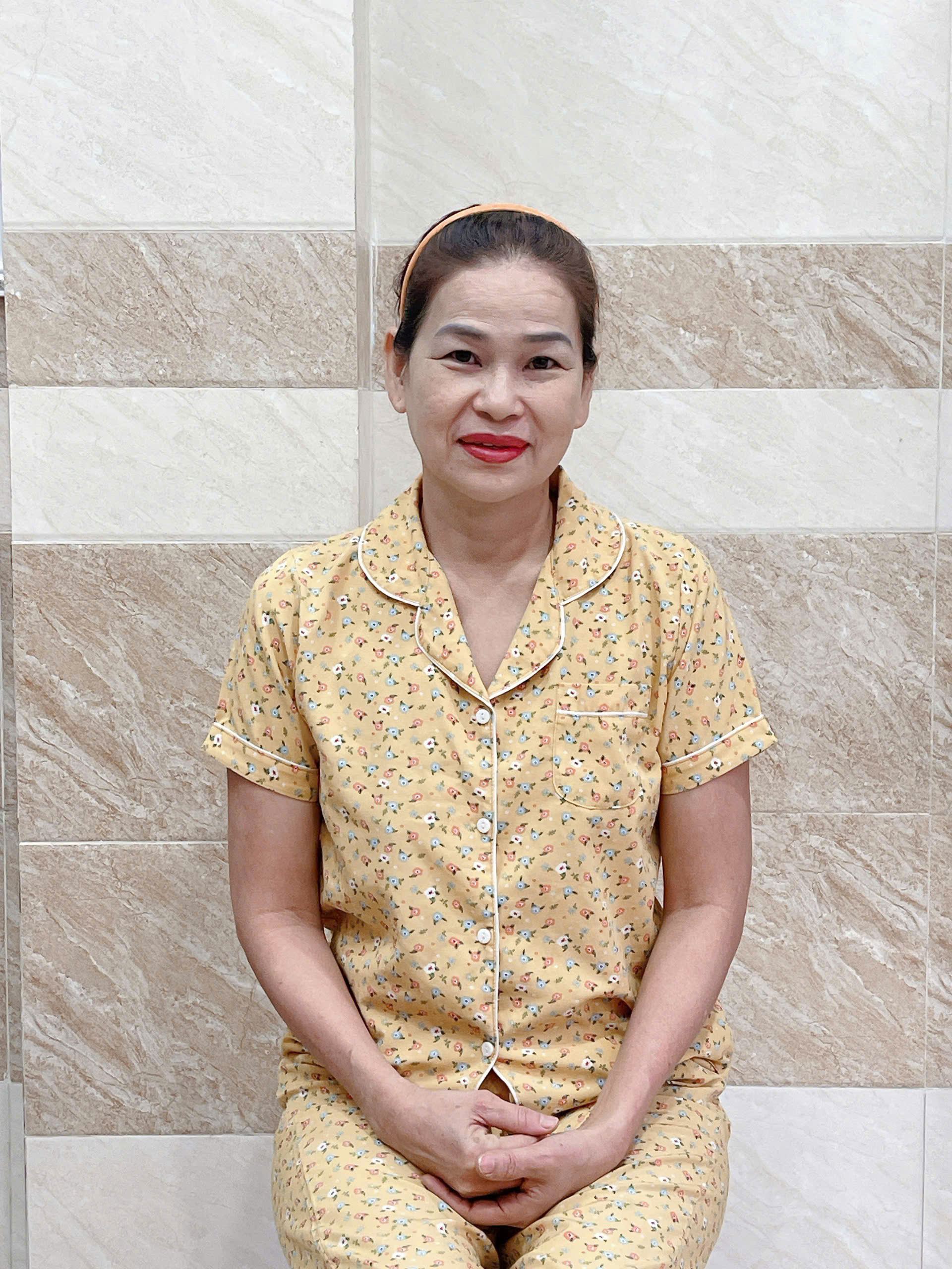 Chị Đỗ Thùy Bích Liễu, 1972, quê Hồ Chí Minh