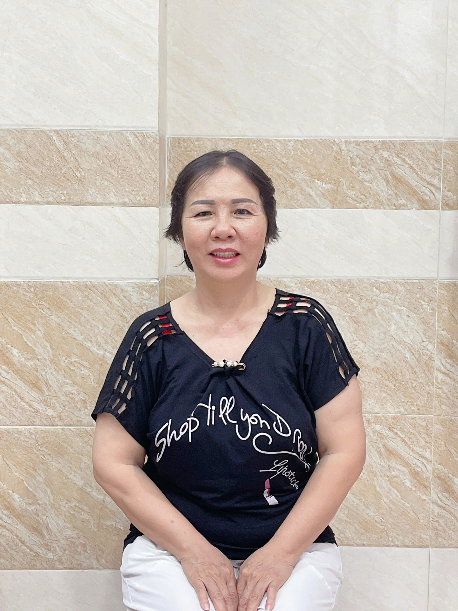 Chị Lê Thị Bình , sinh năm 1970 , quê Ninh Thuận