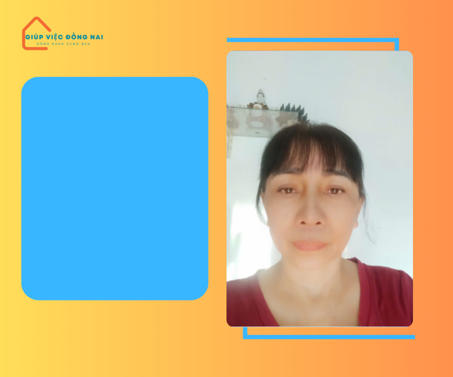 Chị ĐỖ THỊ KHÁNH LY, sinh năm 1970, quê Bình Định cần tìm việc