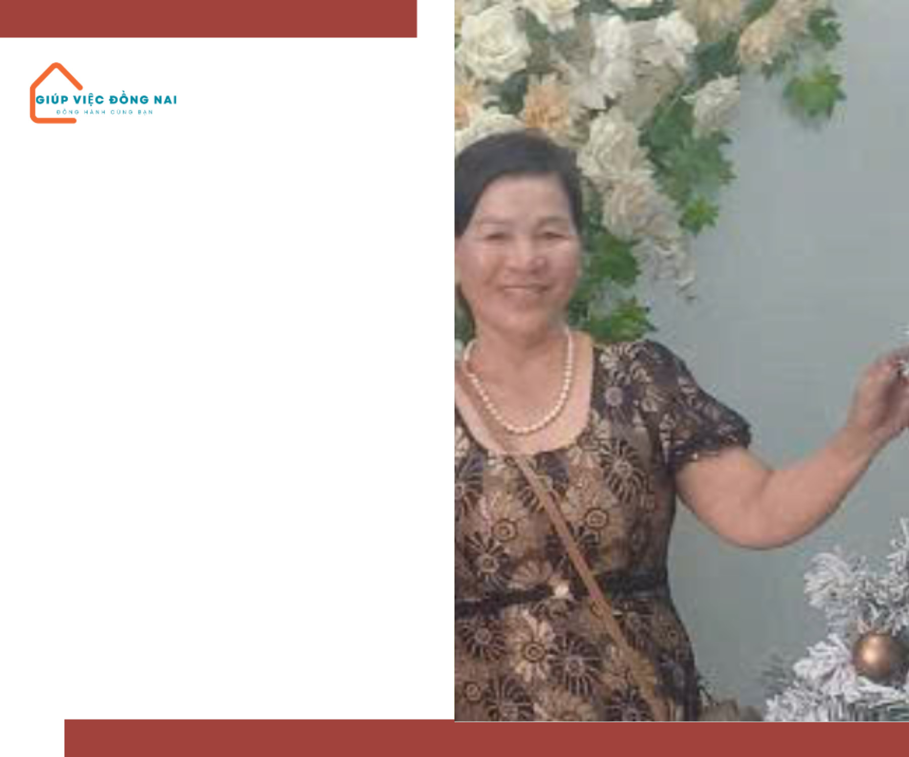 Chị PHAN THỊ HUỆ, sinh năm 1961, quê Quảng Trị cần tìm việc