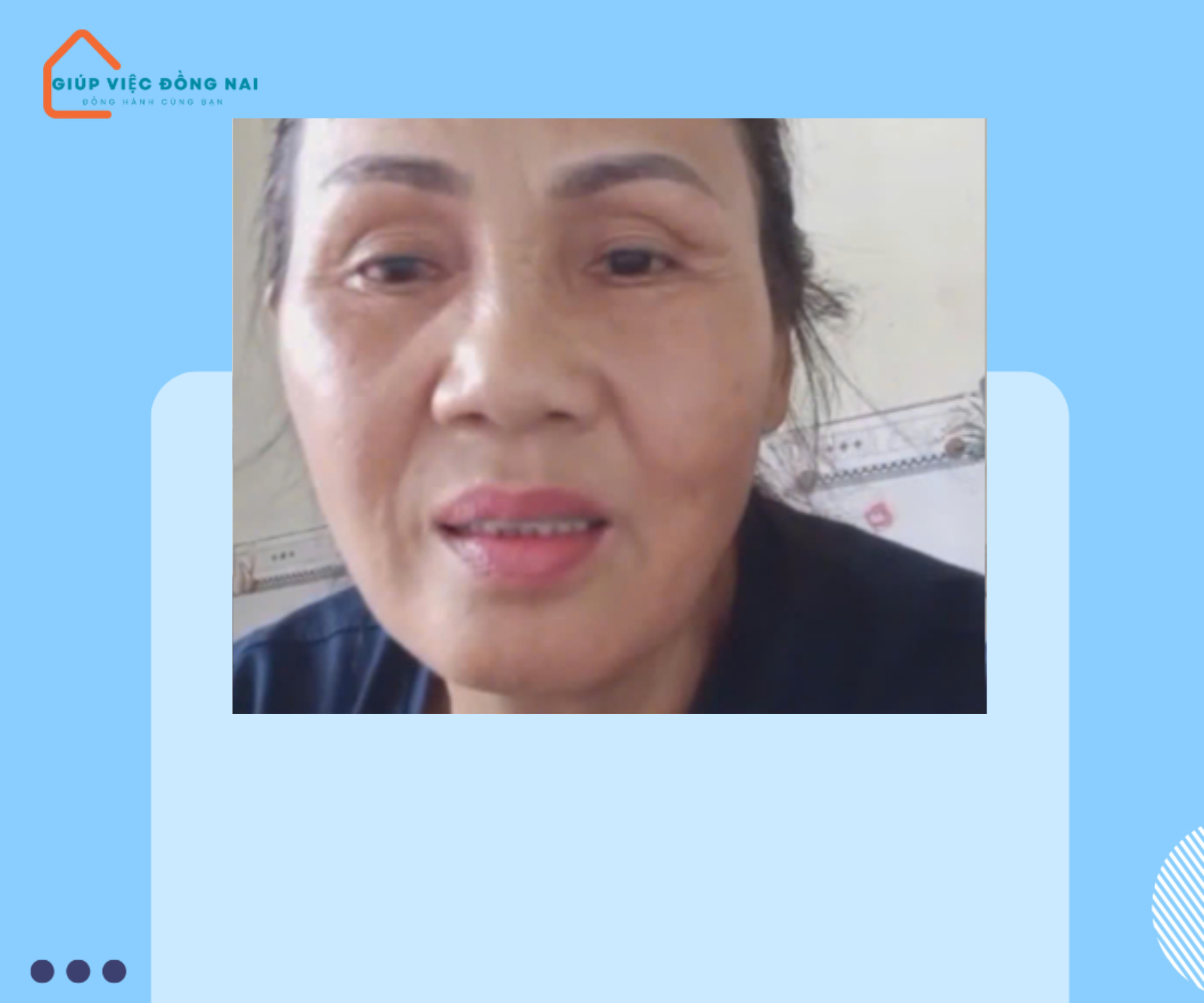 Chị HOÀNG THỊ MẠNH, sinh năm 1966, quê Đồng Nai cần tìm việc