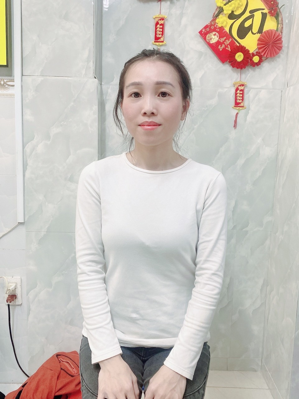 Chị Huyền đang tìm việc bao ăn ở lâu dài và ổn định ạ