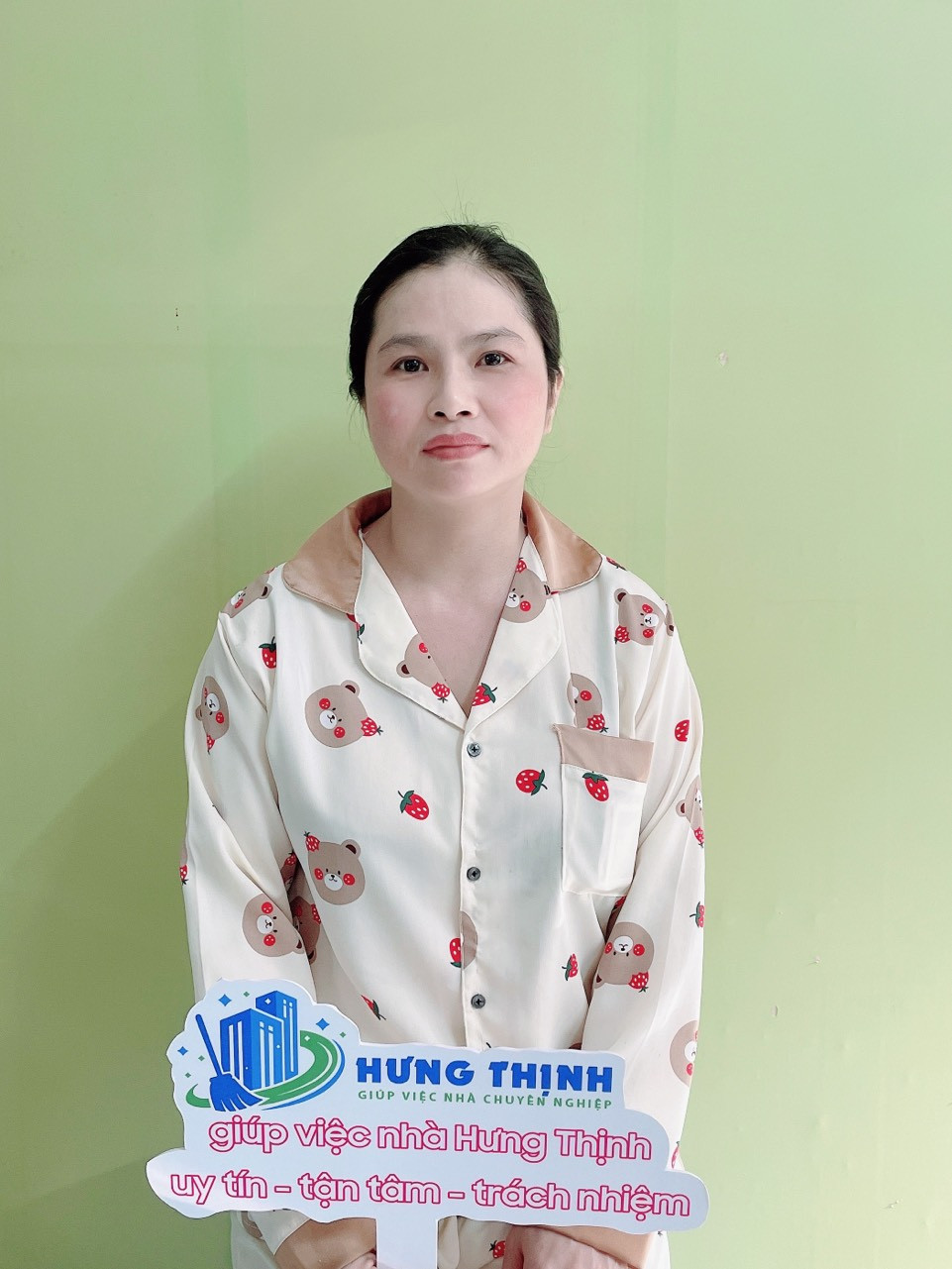 Chị Đặng Thị Hồng Thanh, sinh năm 1978, quê Vĩnh Long- chuyên giúp việc nhà - bảo mẫu