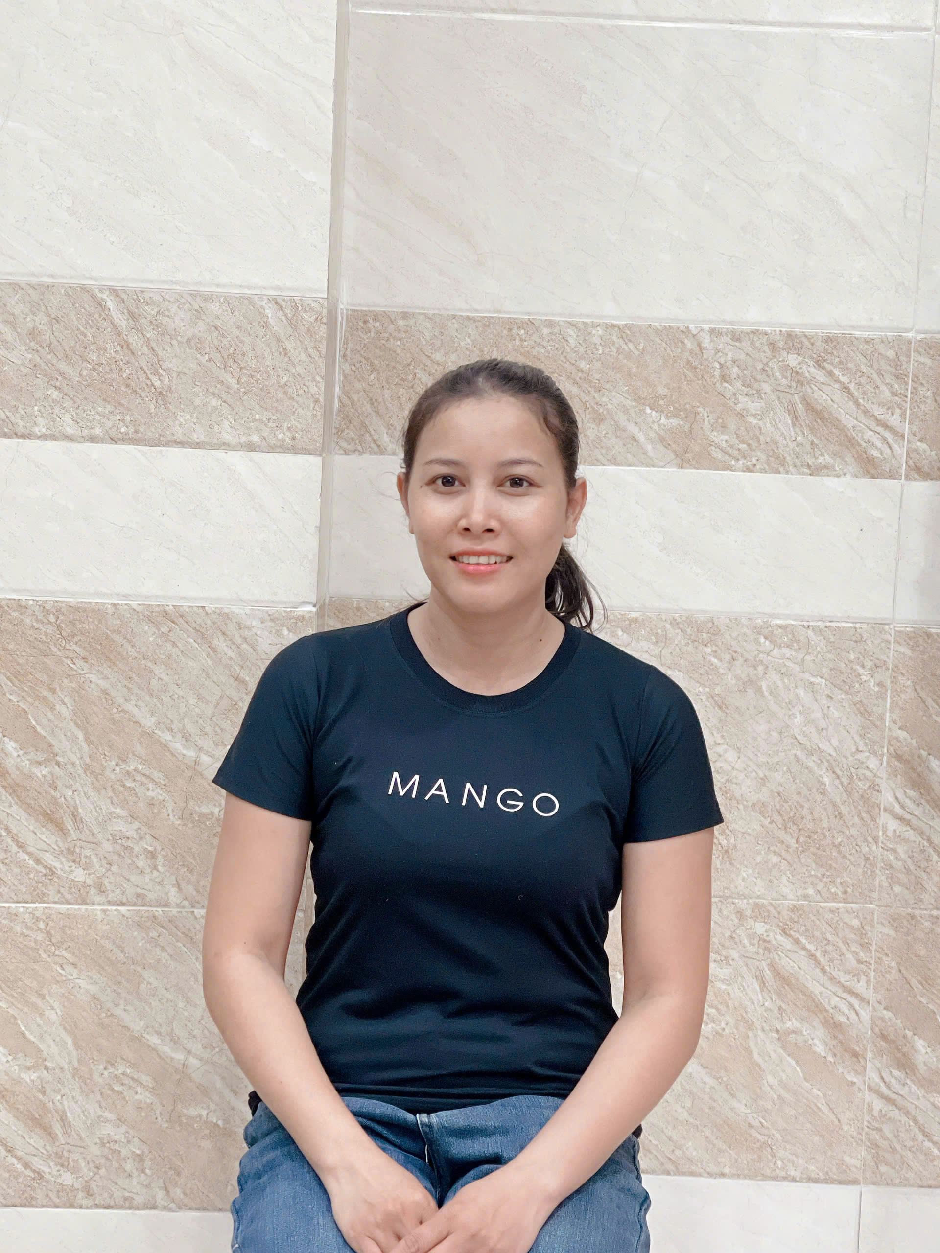 Chị Kim Thị Rith Canh Nha, sinh năm 1993, quê Trà Vinh