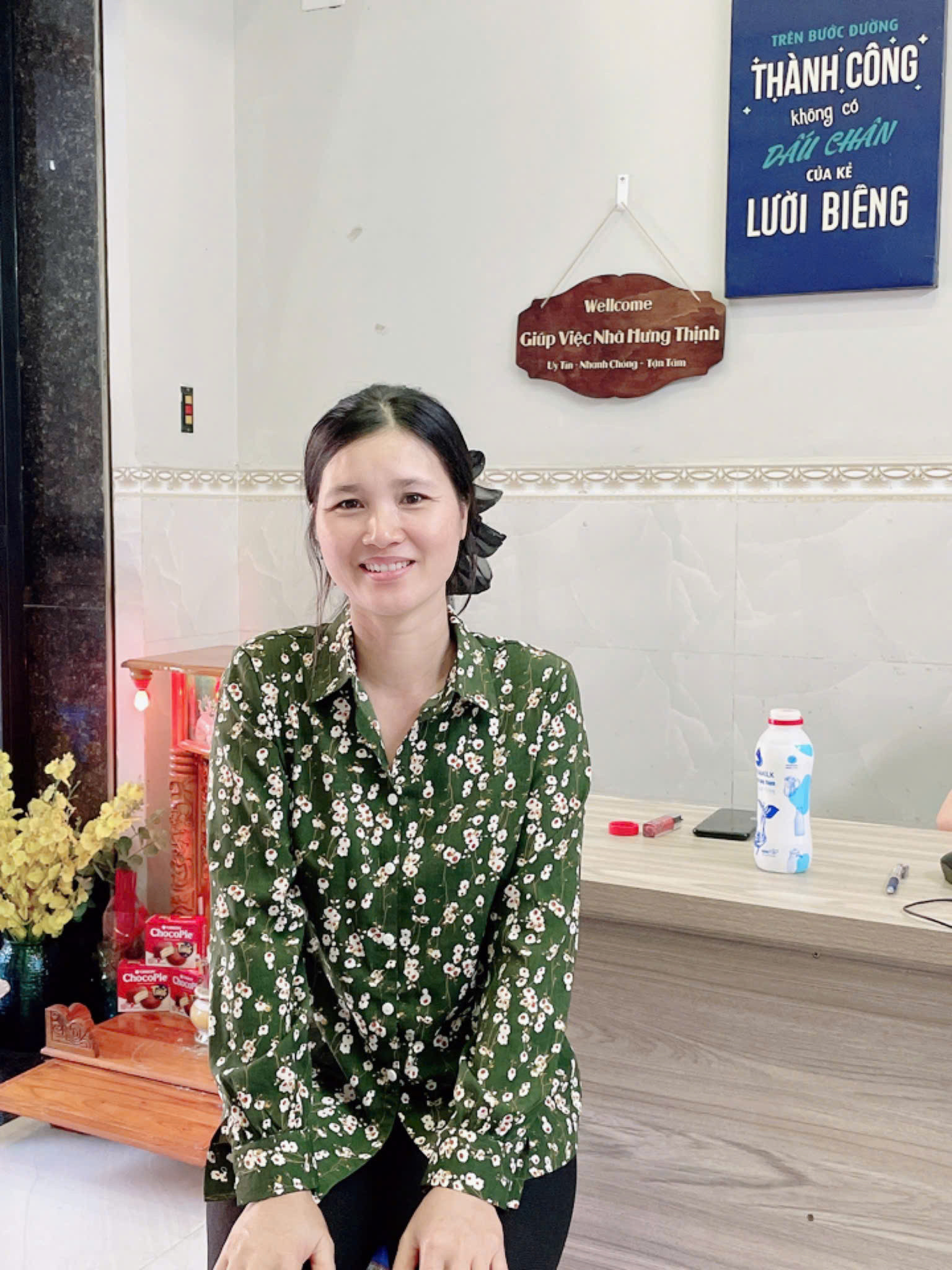 Em tìm việc giúp cô Nga (1986) - Miền Trung - chuyên giúp việc nhà - bảo mẫu