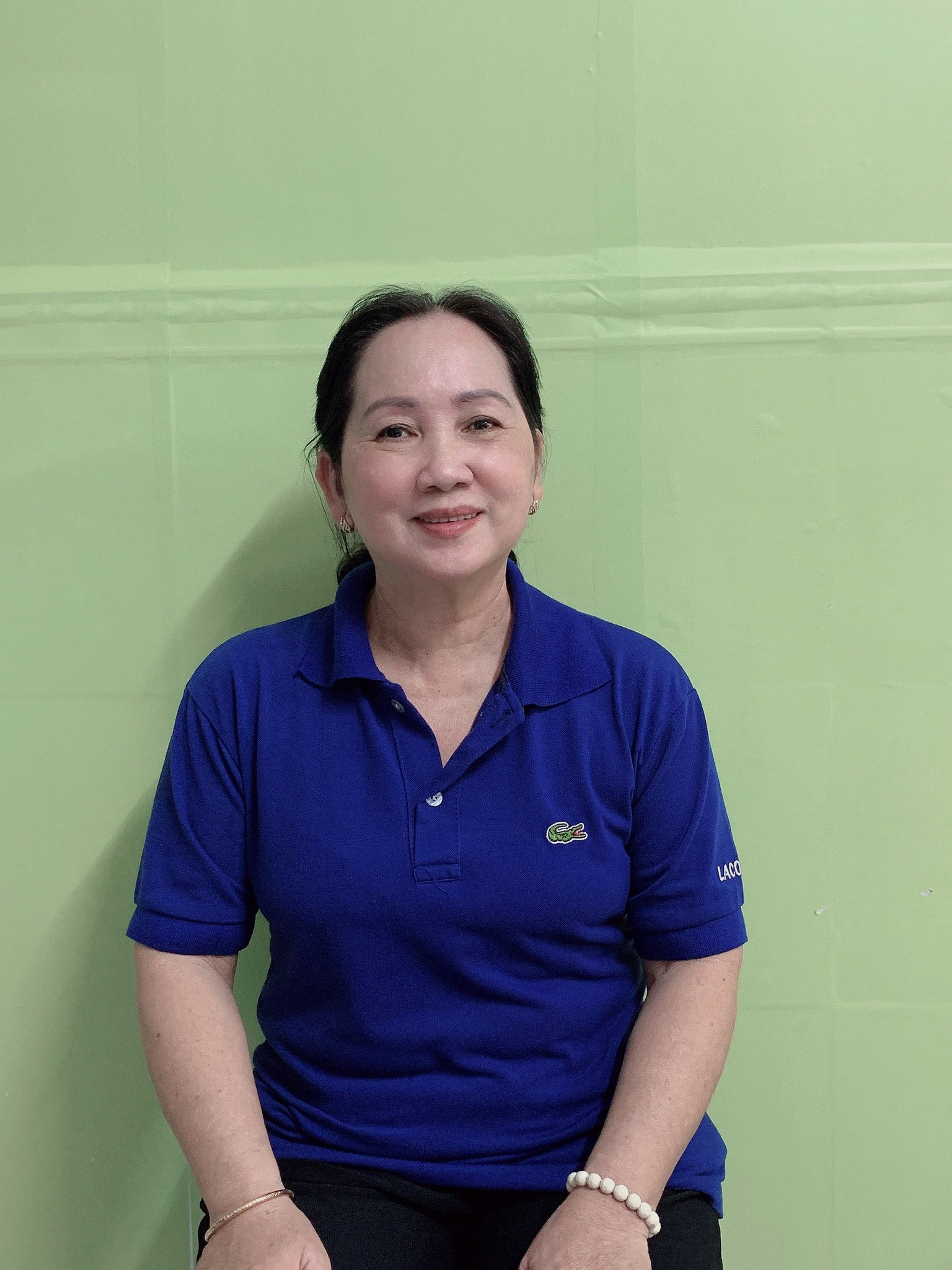 Trước đây Cô từng là đầu bếp nhà hàng hơn chục năm. Sau đó Cô giúp việc gia đình đến nay đã 6-7 năm