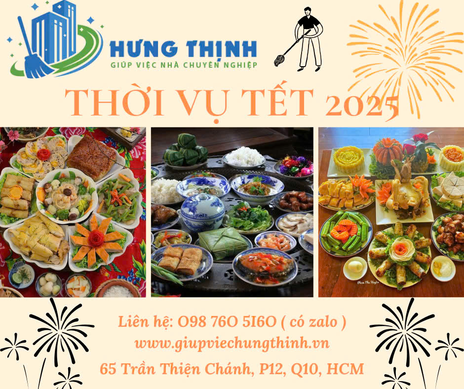 Dịch Vụ Giới Thiệu Người Giúp Việc Thời Vụ Tết - Giải Pháp Hoàn Hảo Cho Mùa Tết Bận Rộn