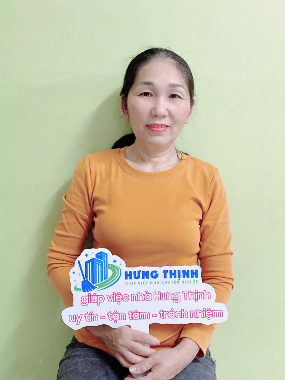 Chị Bùi Thị Xuân, sinh năm 1971, quê Đắk Nông – GIÚP VIỆC NHÀ, PHỤ CHĂM BÉ