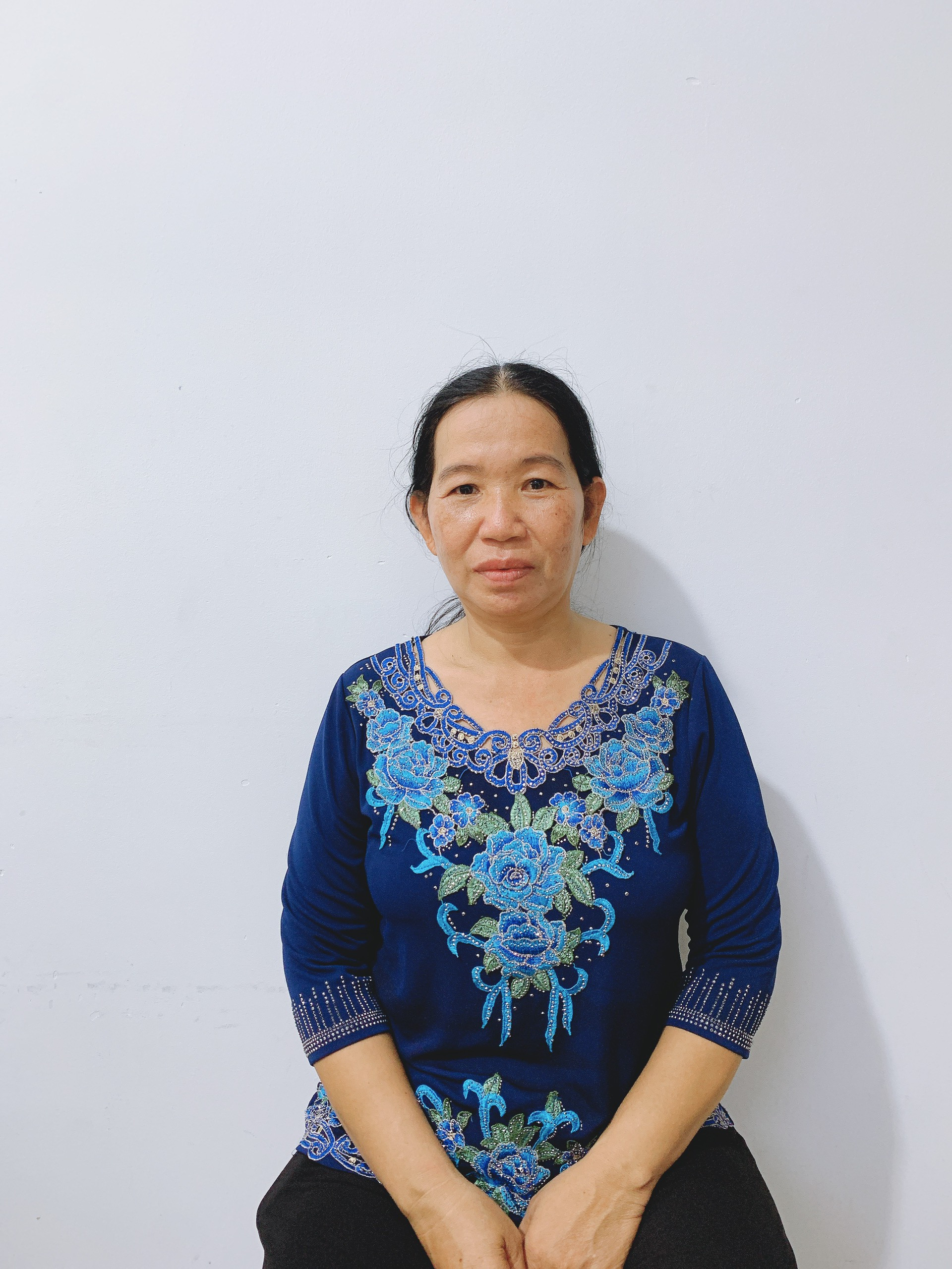 Chị Giàu, sin năm 1975, quê ở Sóc Trăng.