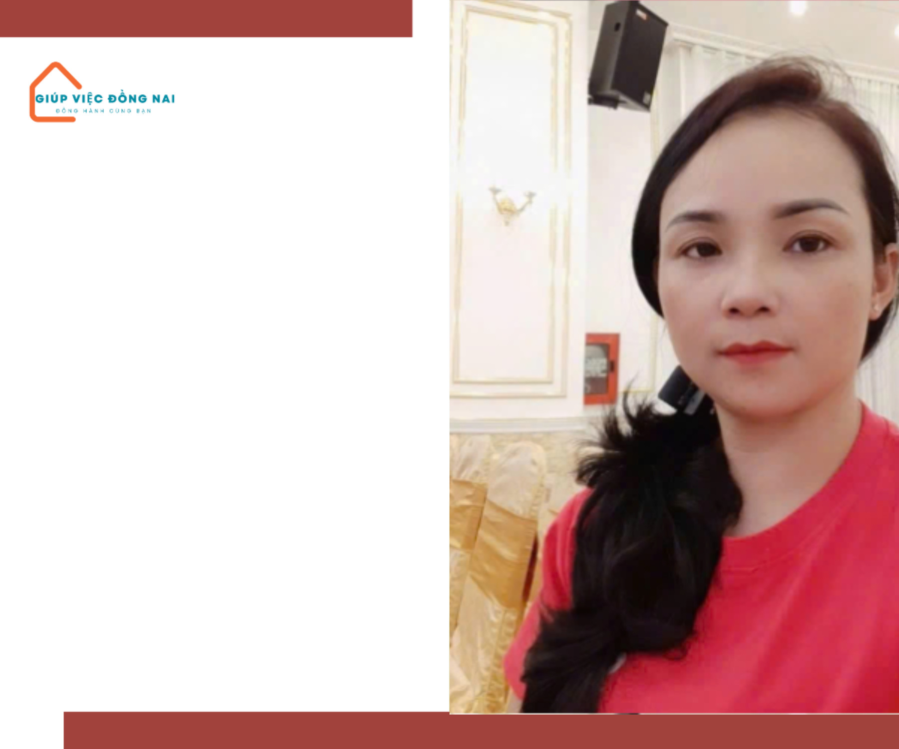 Chị NGUYỄN THỊ LAN HƯƠNG, sinh năm 1980, quê Đồng Nai cần tìm việc