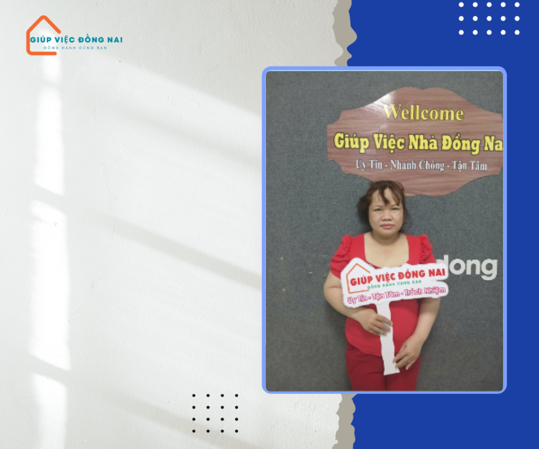 Chị NGUYỄN THỊ KIM PHƯỢNG, sinh năm 1979, quê Đồng Nai cần tìm việc