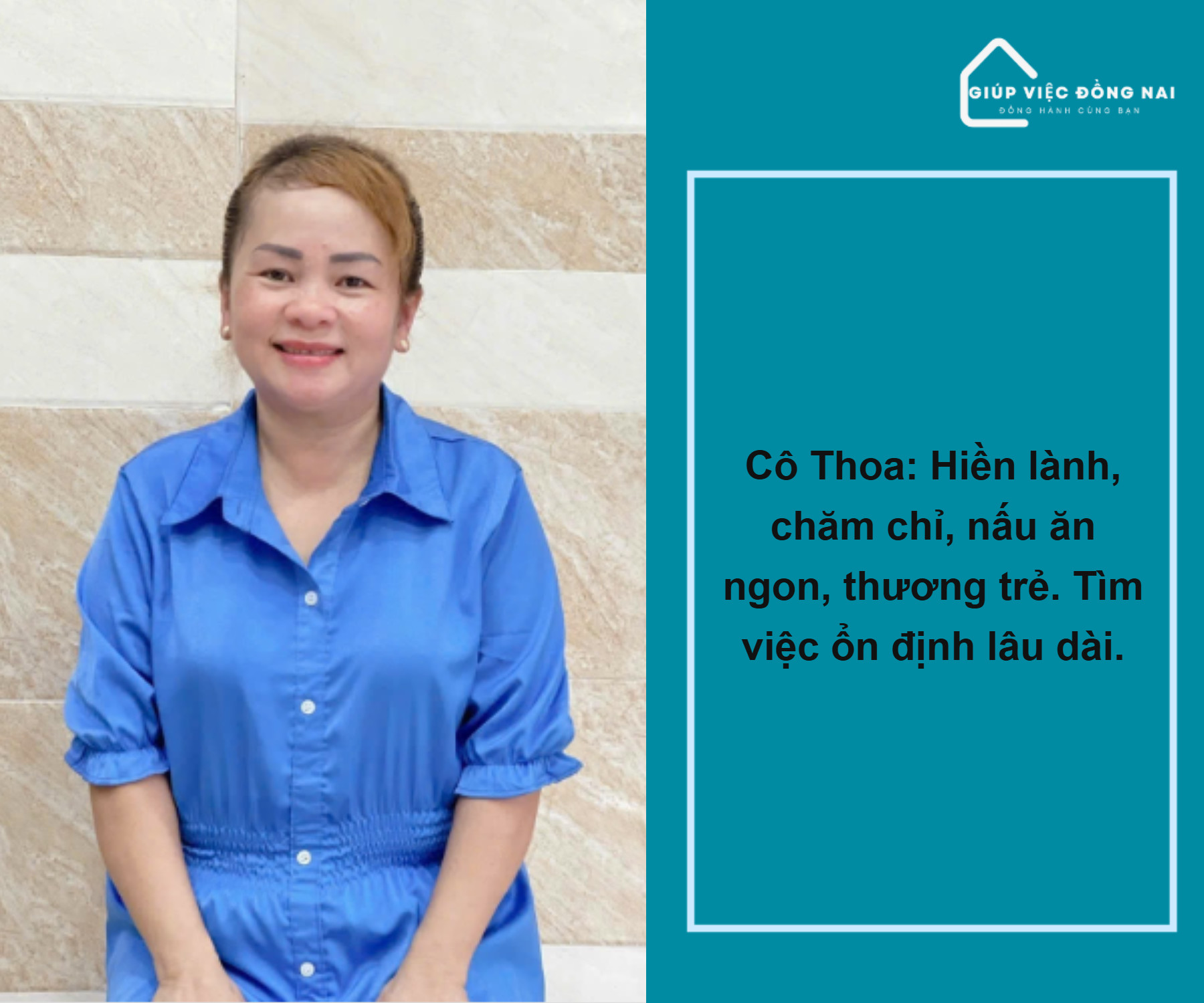 chị thoa cần tìm việc làm