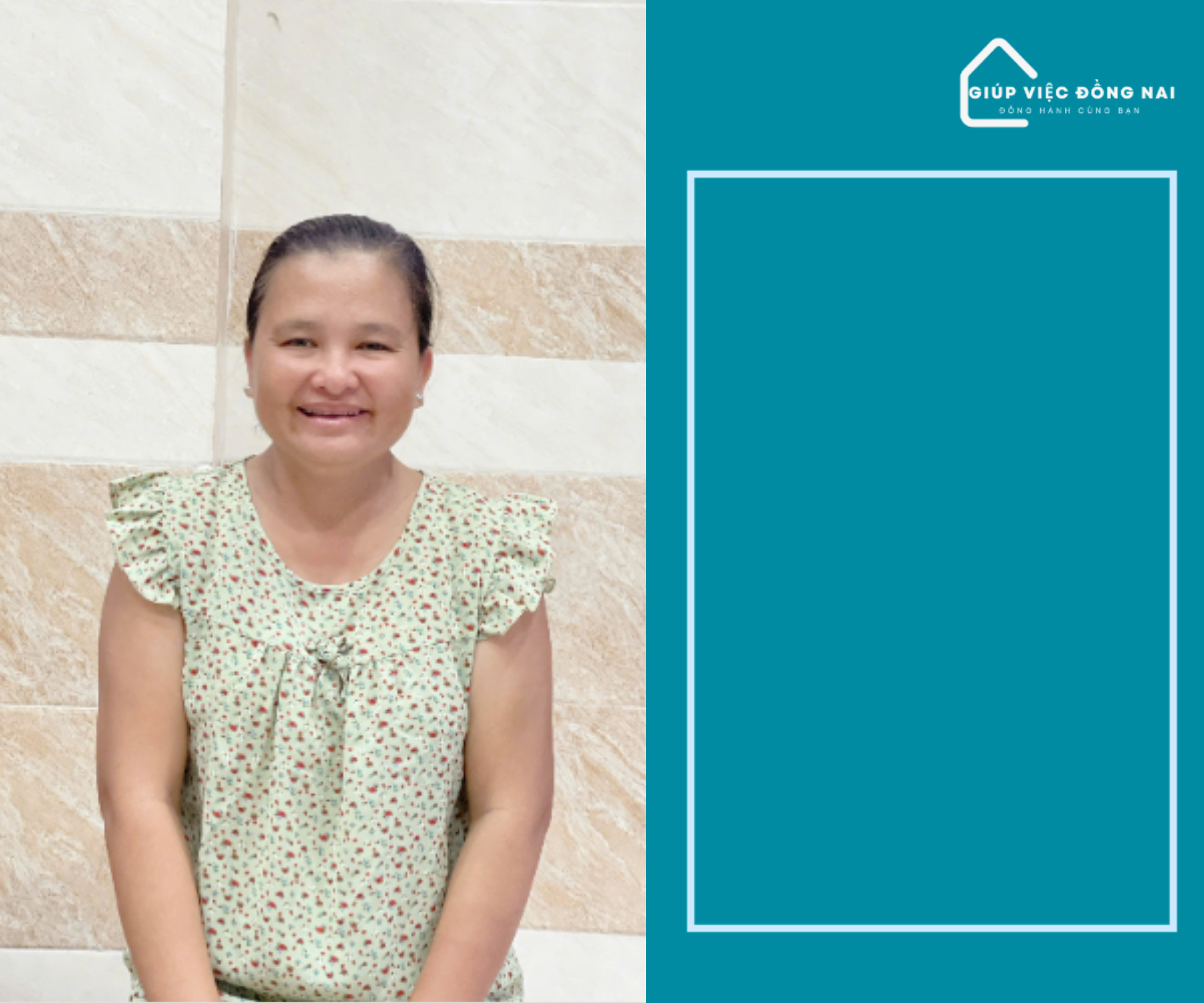 Chị PHẠM TUYẾT LOAN, sinh năm 1981, quê Tiền Giang cần tìm việc