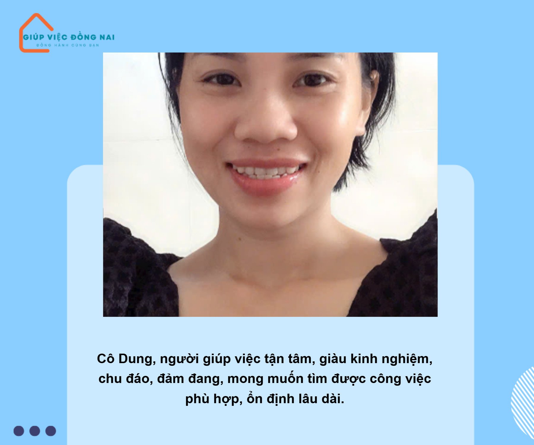 Chị TRẦN THUỲ DUNG, sinh năm 1995, quê Hà Tĩnh cần tìm việc