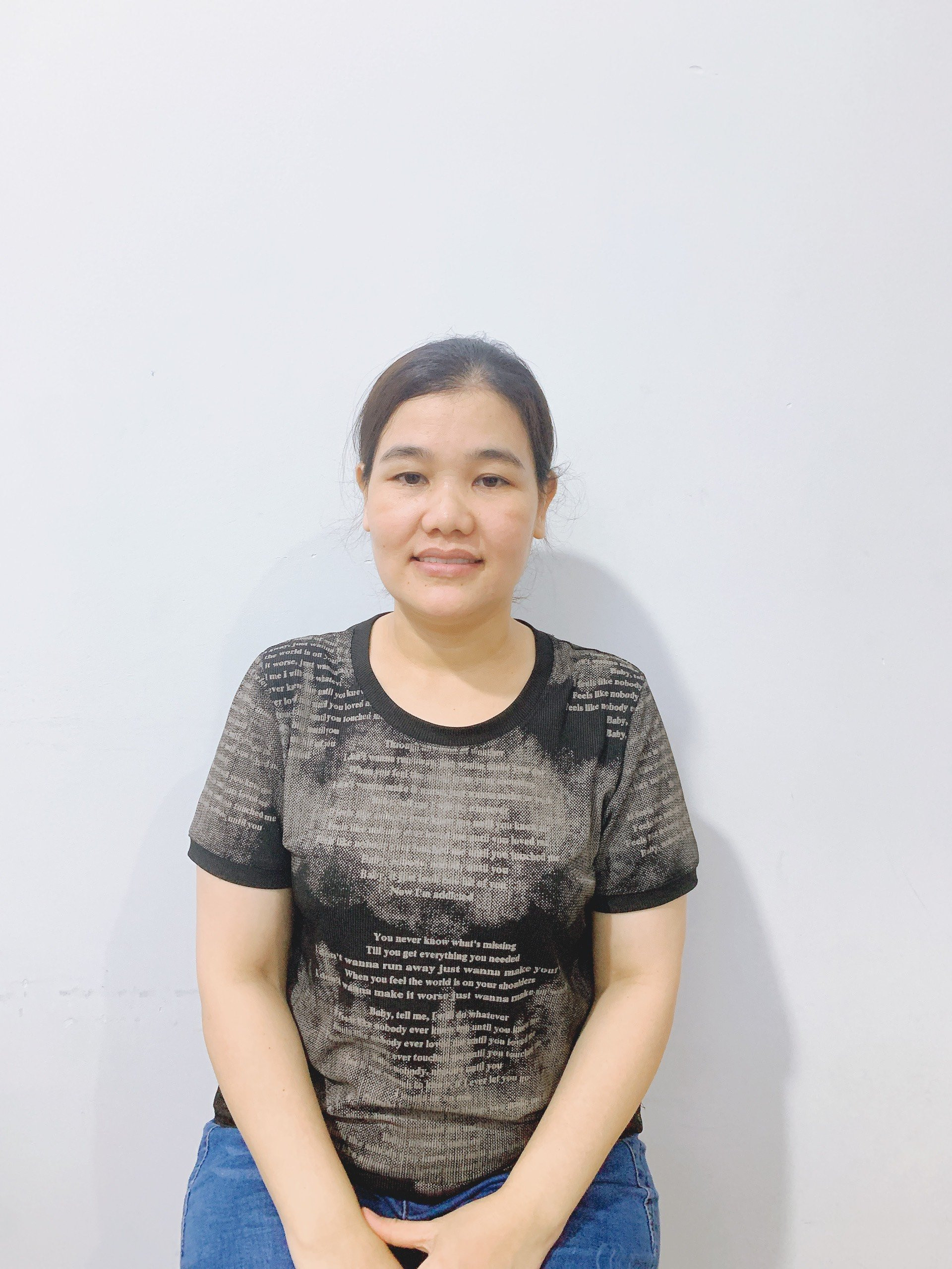 CHỊ ĐI LÀM RẤT ỔN ĐỊNH 10 NĂM LÀM CHO 2 GIA ĐÌNH CHỊ TÌM VIỆC LÀM.