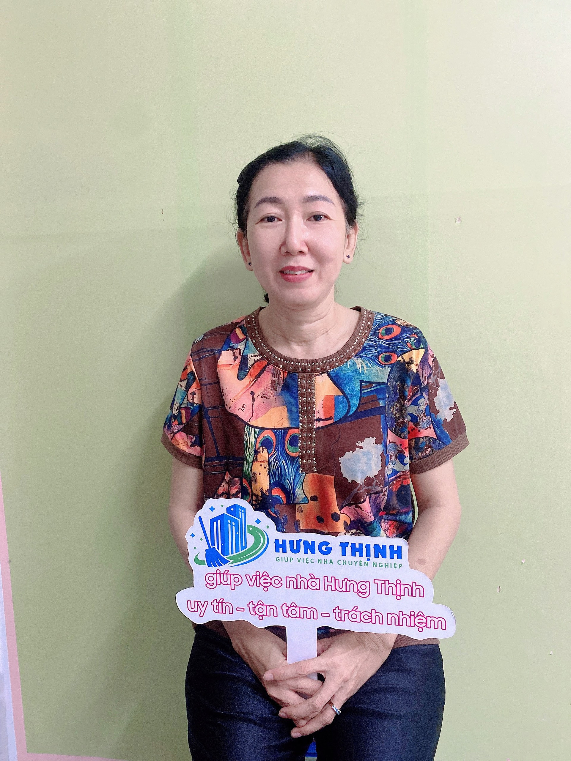 Chị Lê Thị Thu Tâm - sinh năm 1971 - quê Tiền Giang - Chị Chuyên Giúp Việc Gia Đình