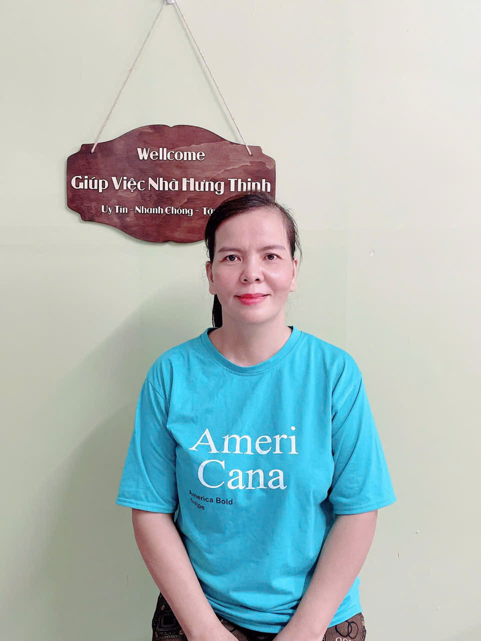 Chị Huỳnh Thị Trúc Linh, sinh năm 1982, quê Tiền Giang – CHĂM BÉ, GIÚP VIỆC NHÀ