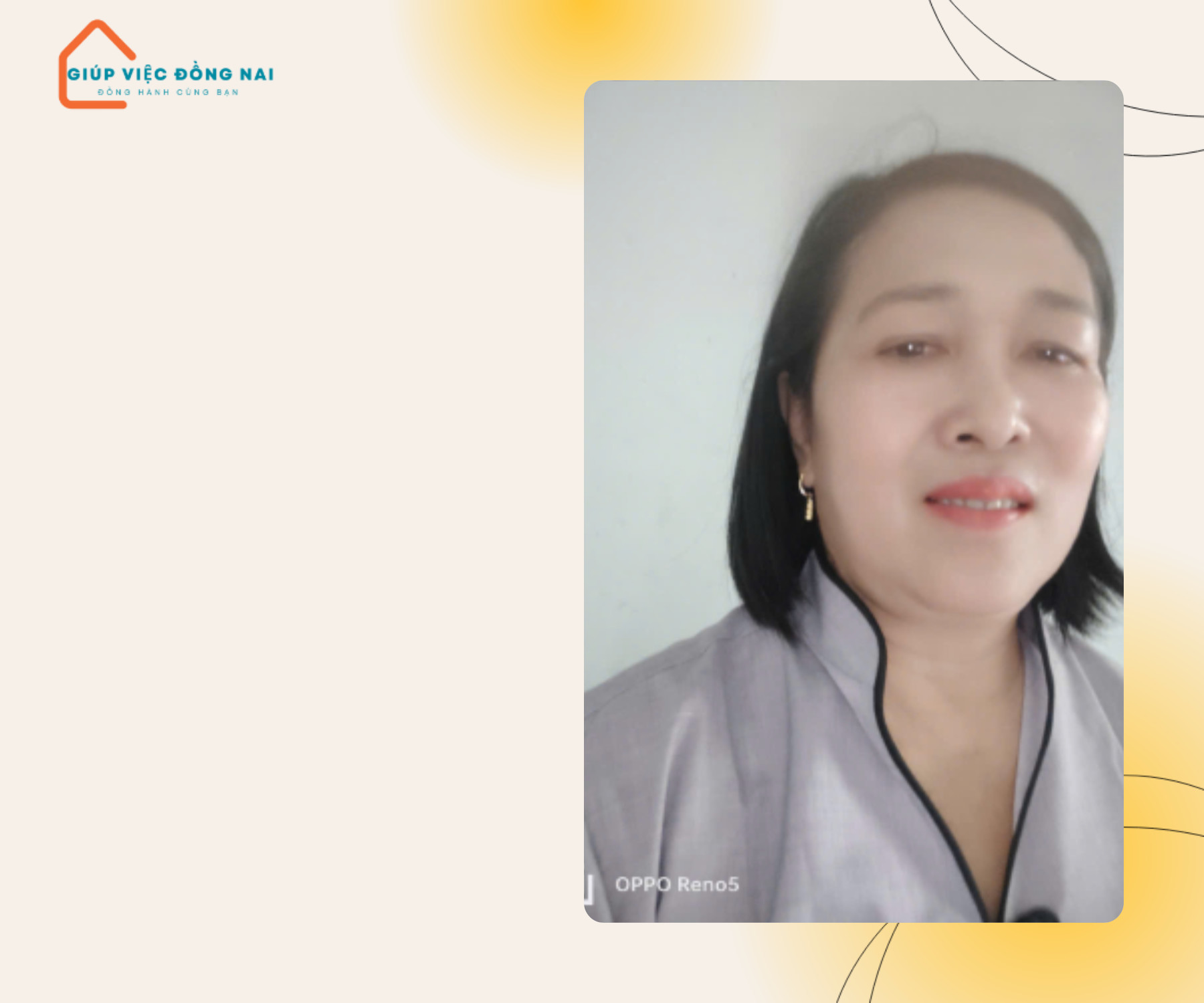 Chị TRẦN THỊ YẾN TÂM, sinh năm 1970, quê Khánh Hòa cần tìm việc