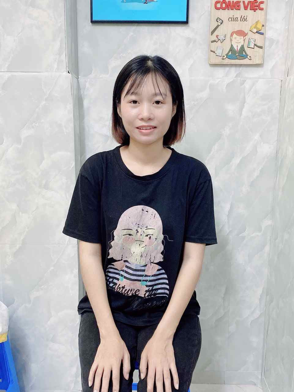 Chị Hoa, sinh năm 1999 cần tìm việc giúp việc,chăm bé nhận việc ngay ạ