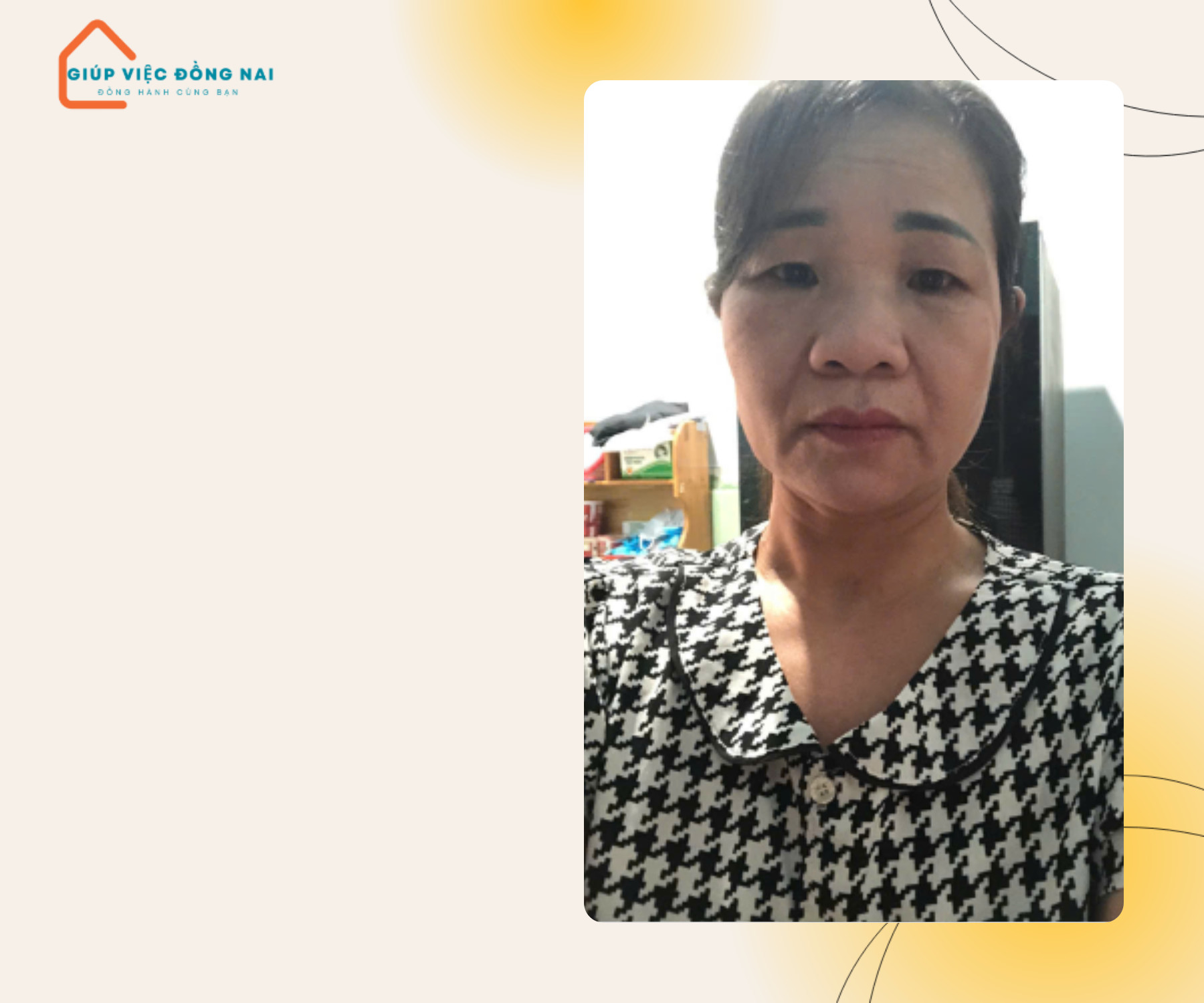 Chị HOÀNG THỊ LAN, sinh năm 1975, quê Thanh Hóa cần tìm việc