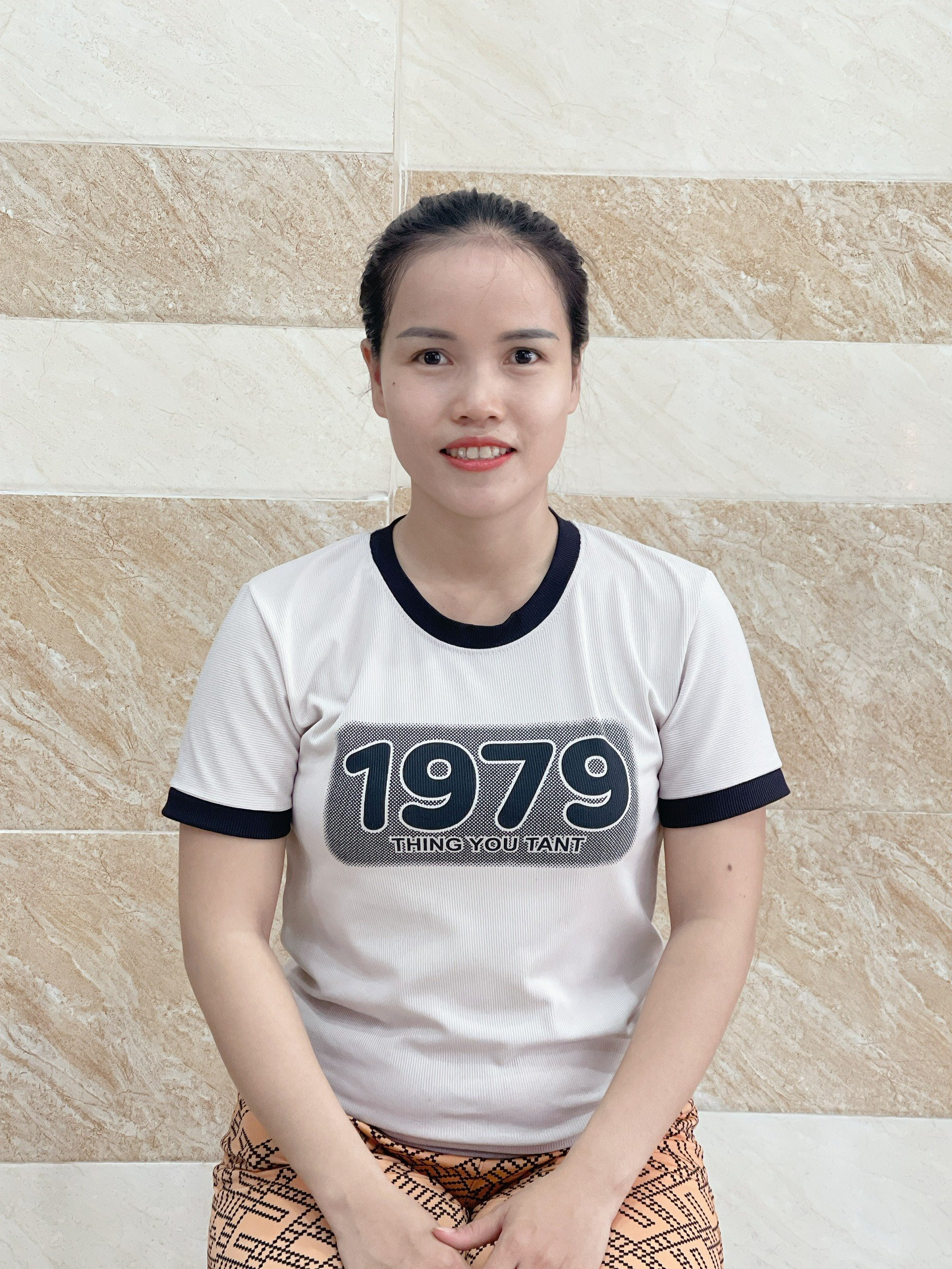 Chị Thu   Sinh năm 1992  Quê Sóc Trăng nhận giúp việc nhà , chăm bé