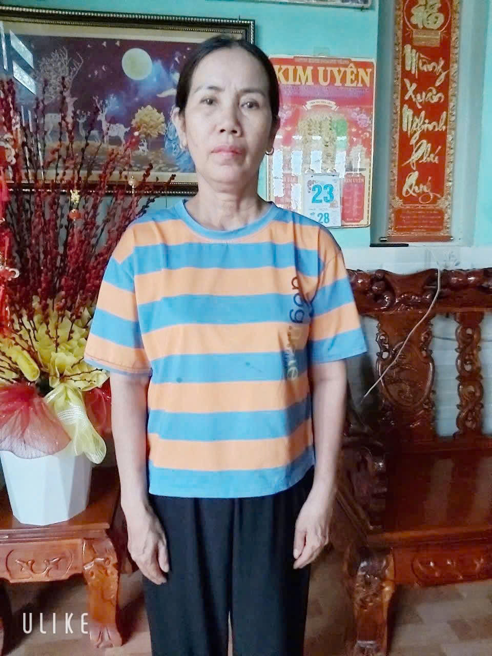 Chị     LÊ THỊ NGOÃN    Sinh năm: 1968      Quê: Hải Dương