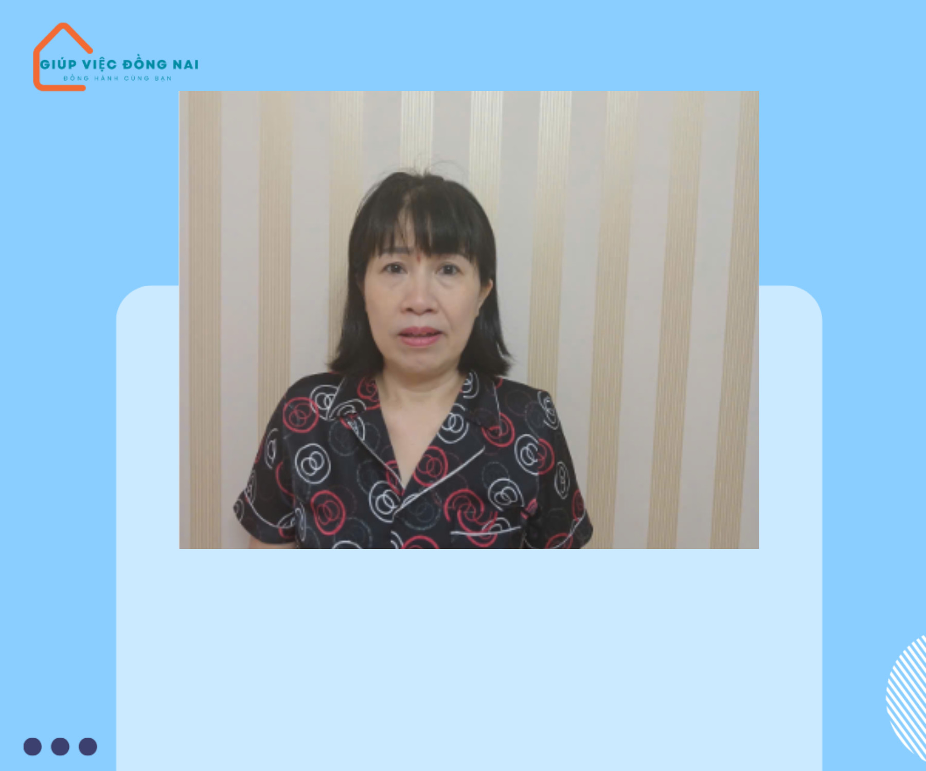 .Chị ĐẶNG THỊ YẾN, sinh năm 1976, quê Quảng Bình cần tìm việc