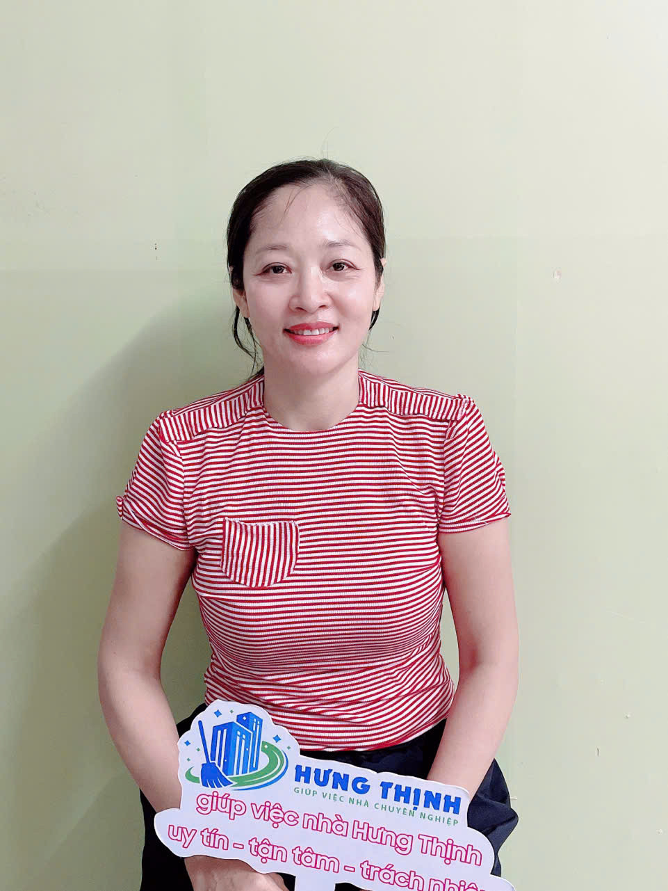 Chị Bùi Thị Phương, sinh năm 1977, quê Bình Định – GIÚP VIỆC NHÀ, CHĂM BÉ