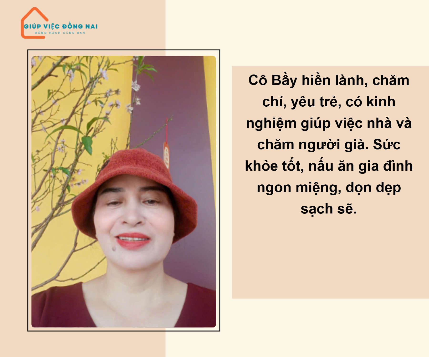 Chị NGUYỄN THỊ BẦY, sinh năm 1972, quê Hà Nội cần tìm việc