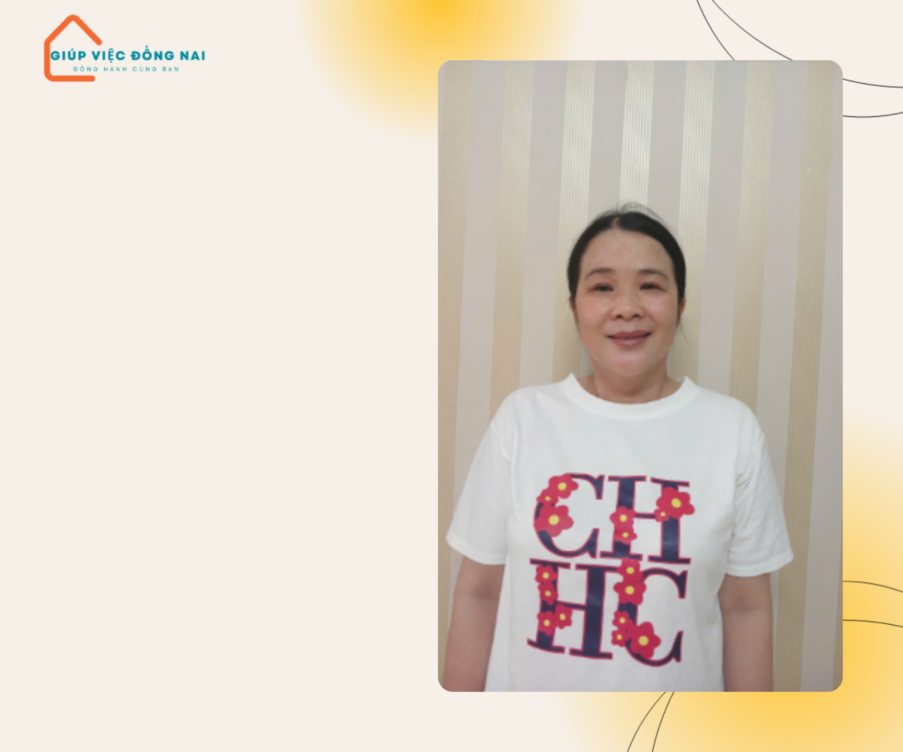 Chị NGUYỄN THỊ HOA, sinh năm 1981, quê Quảng Bình cần tìm việc