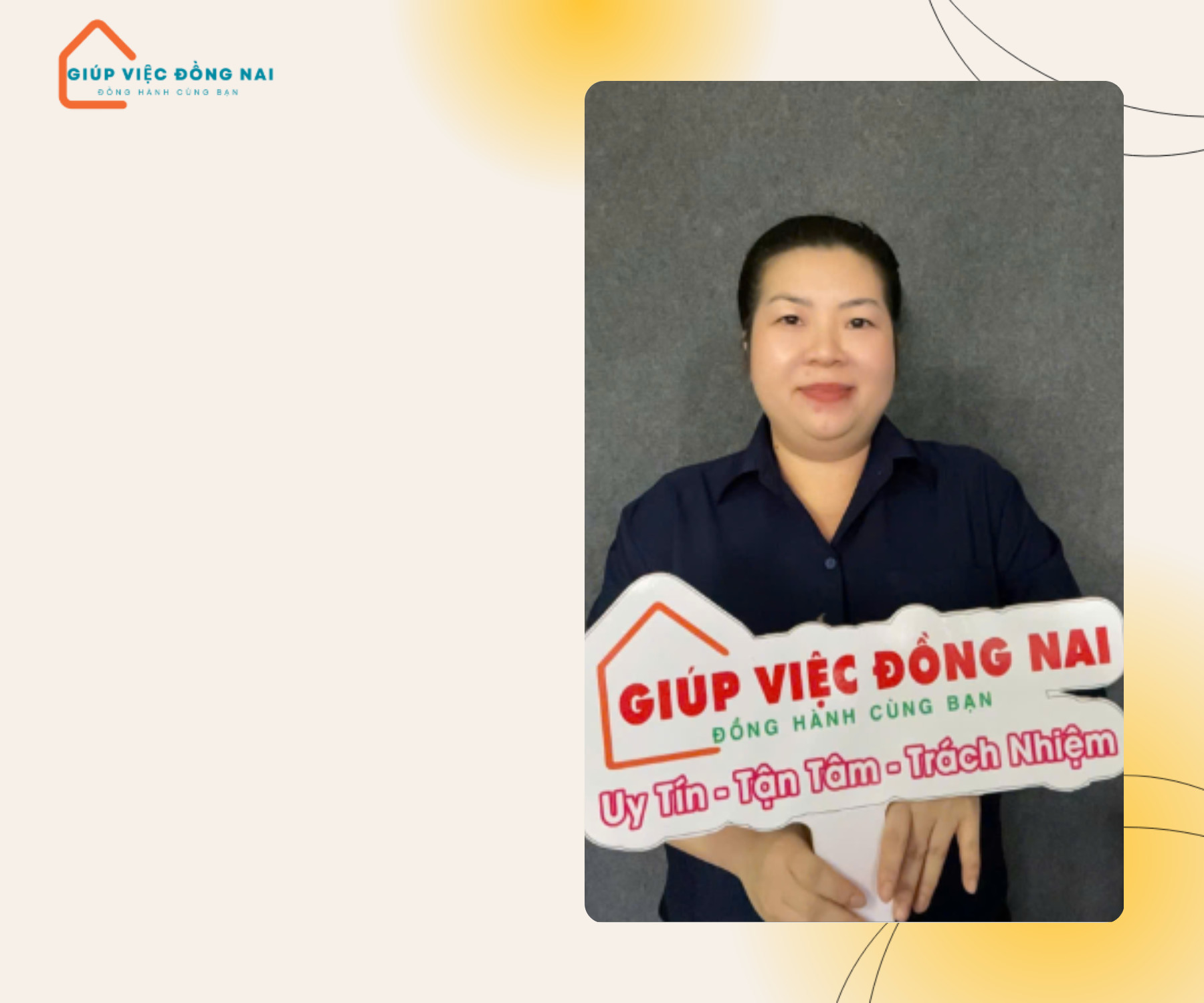 Chị Ngô Thị Ngọc Diện, sinh năm 1991, quê Đồng Tháp cần tìm việc