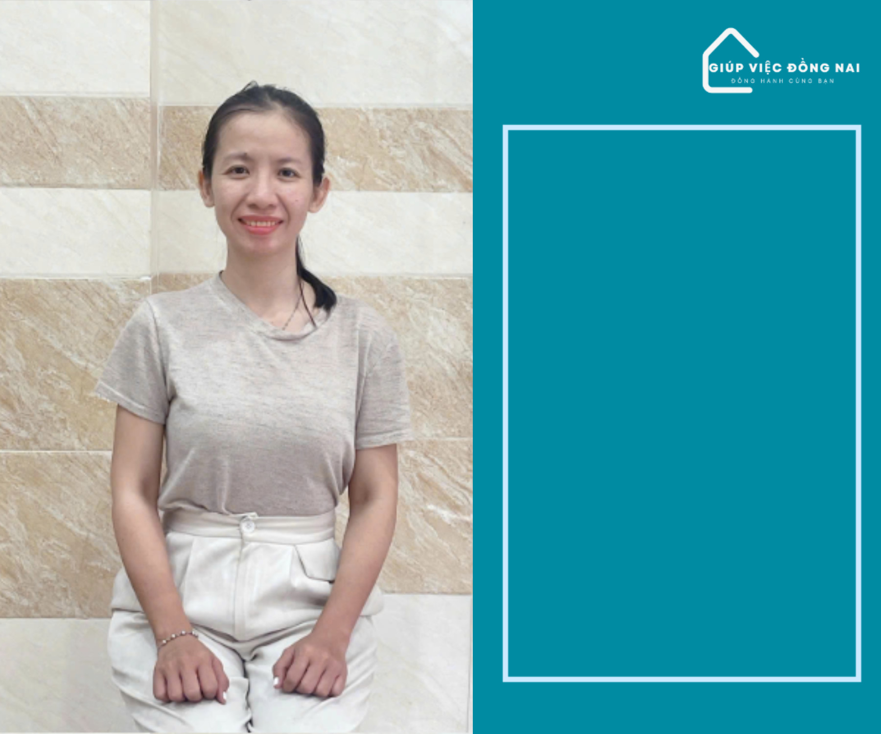 Chị NGUYỄN THỊ DIỆU HIỀN, sinh năm 1984, quê Bình Định cần tìm việc