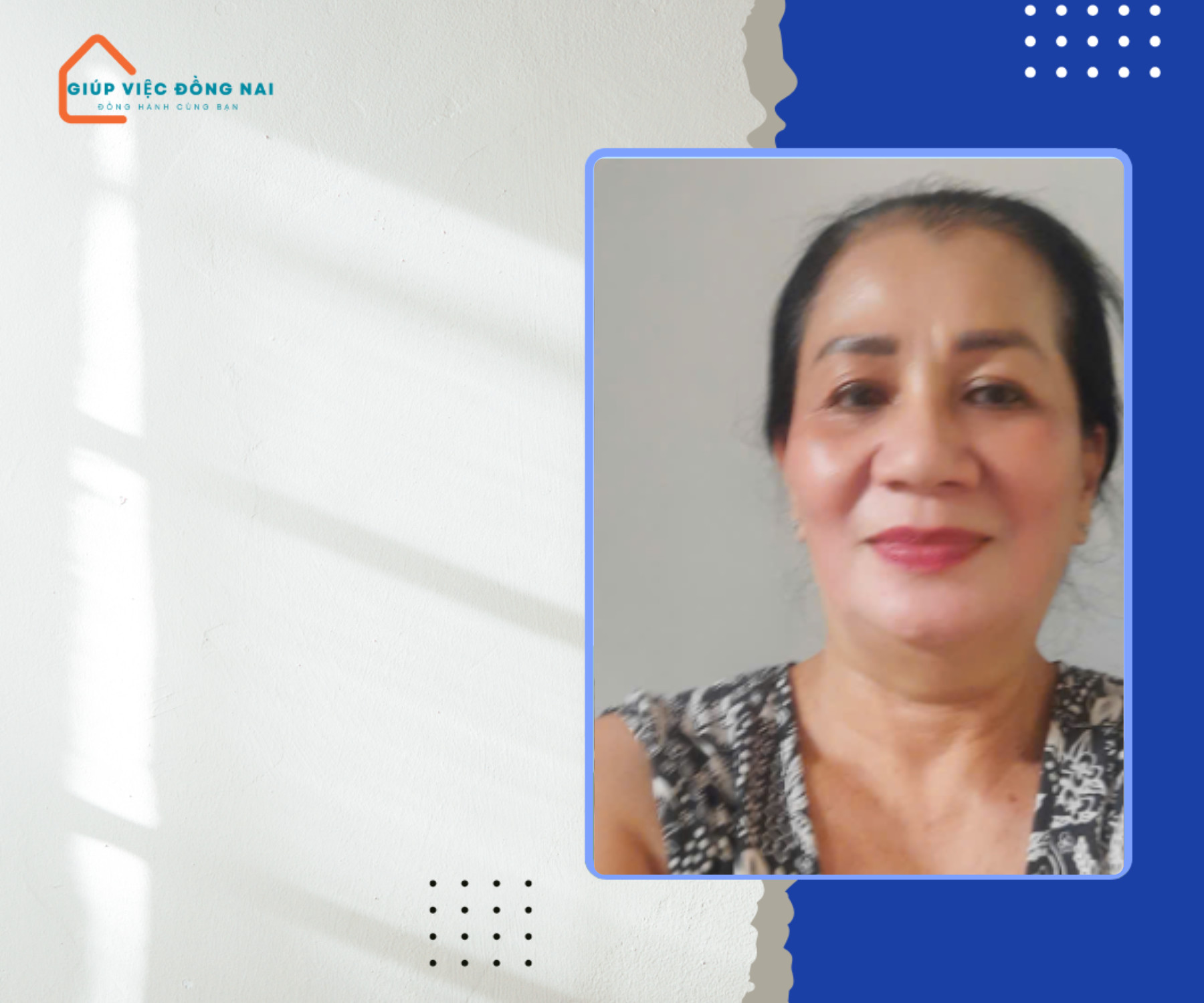 Chị LÂM THỊ MỸ LINH, sinh năm 1966, quê Vĩnh Long cần tìm việc