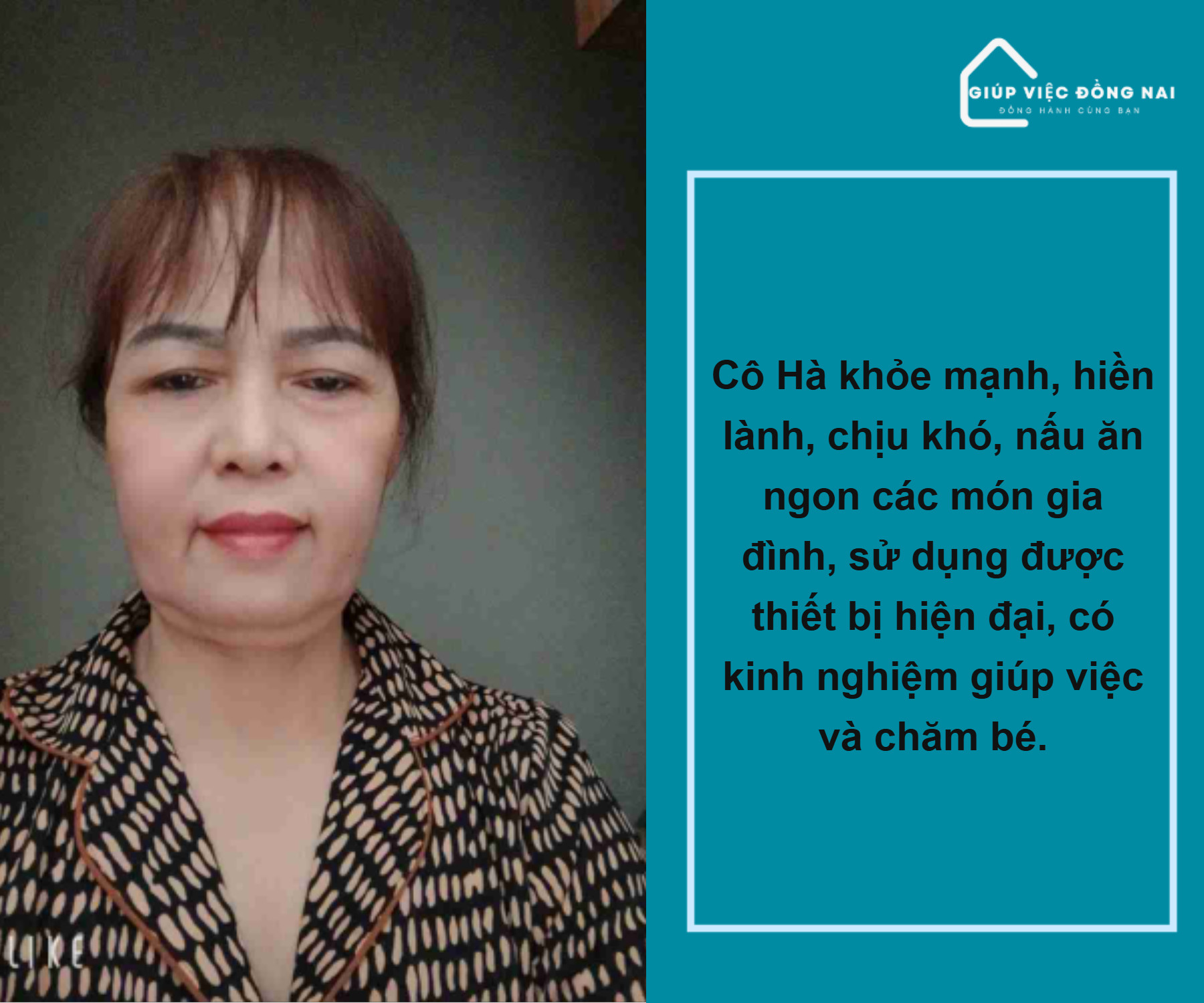 cô hà cần tìm việc làm