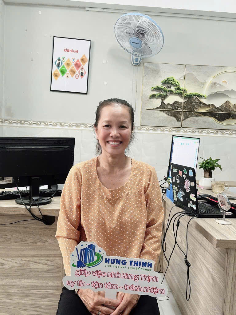 Cô Điệp (1970) Sóc Trăng cần tìm việc giúp việc nhà , chăm bé