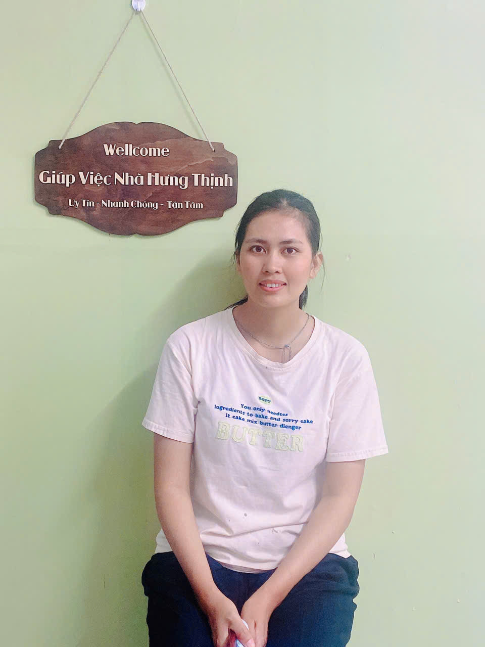 Cô em cần công việc chăm bé giúp việc nhà