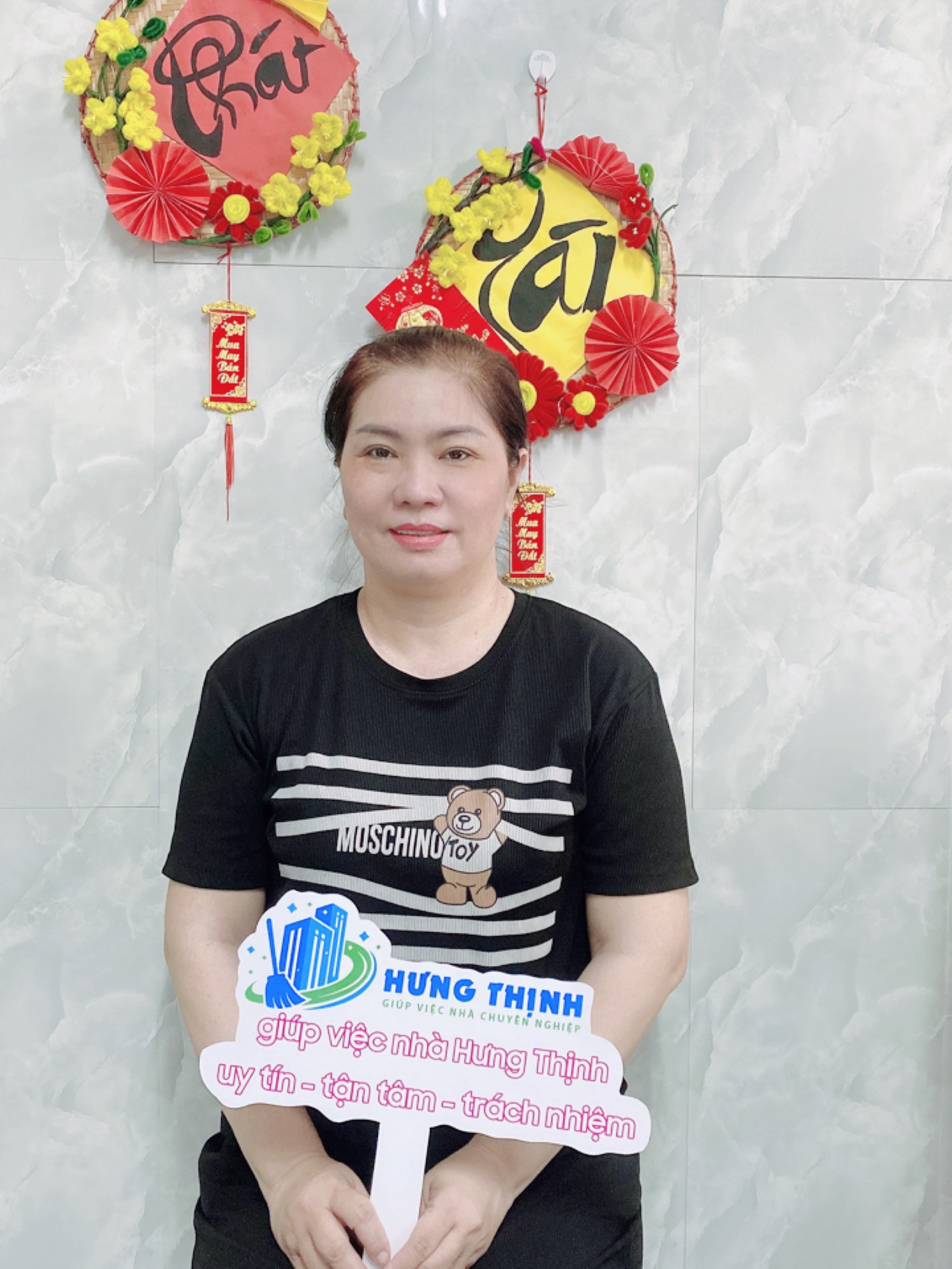 Chị Trân nấu ăn ngon đang tìm việc bao ăn ở lại ạ