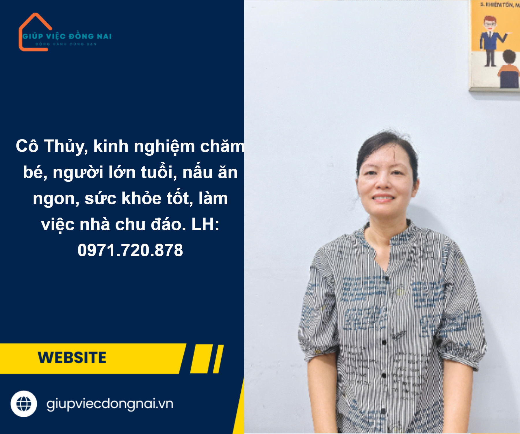 Chị Tạ Thu Thuỷ, sinh năm 1975, quê Hồ Chí Minh cần tìm việc