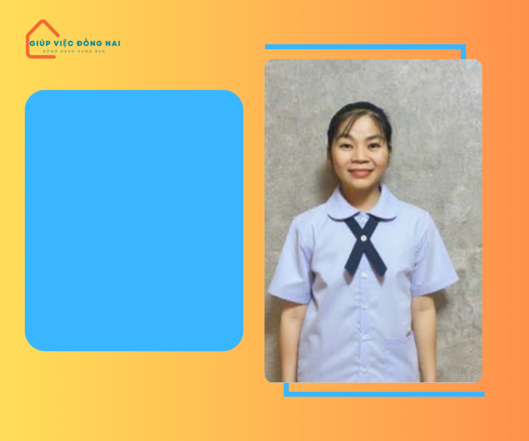 Chị NGUYỄN THỊ LIỄU, sinh năm 1981, quê Bình Định cần tìm việc