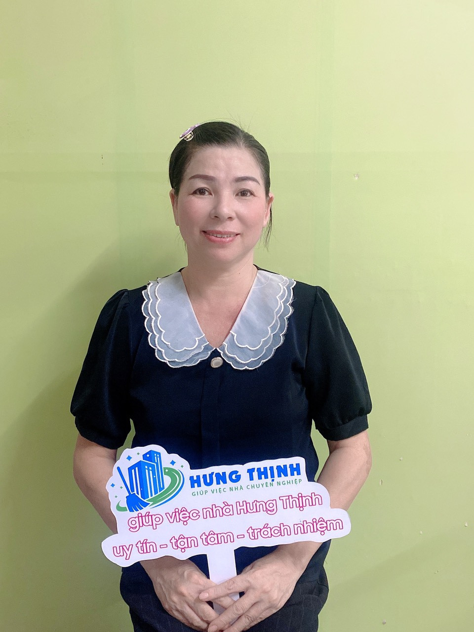 Chị Đồng Thị Lý, sinh năm 1975, quê Bình Phước- có bằng nấu ăn , giúp việc nhà giỏi, nấu ăn ngon