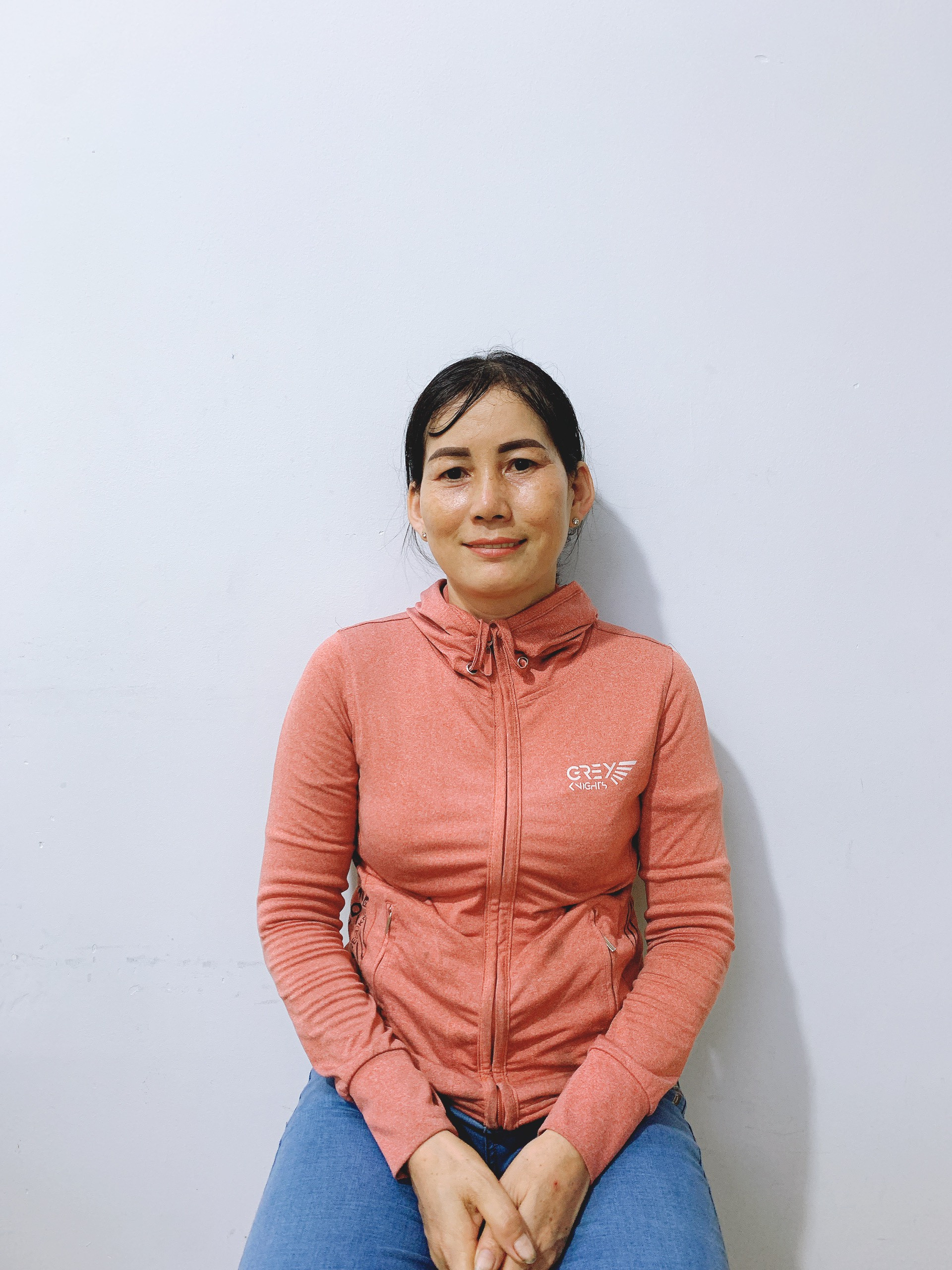 Chị Ly Đa, sinh năm 1983, quê Sóc Trăng tìm việc phụ quán, giúp việc nhà