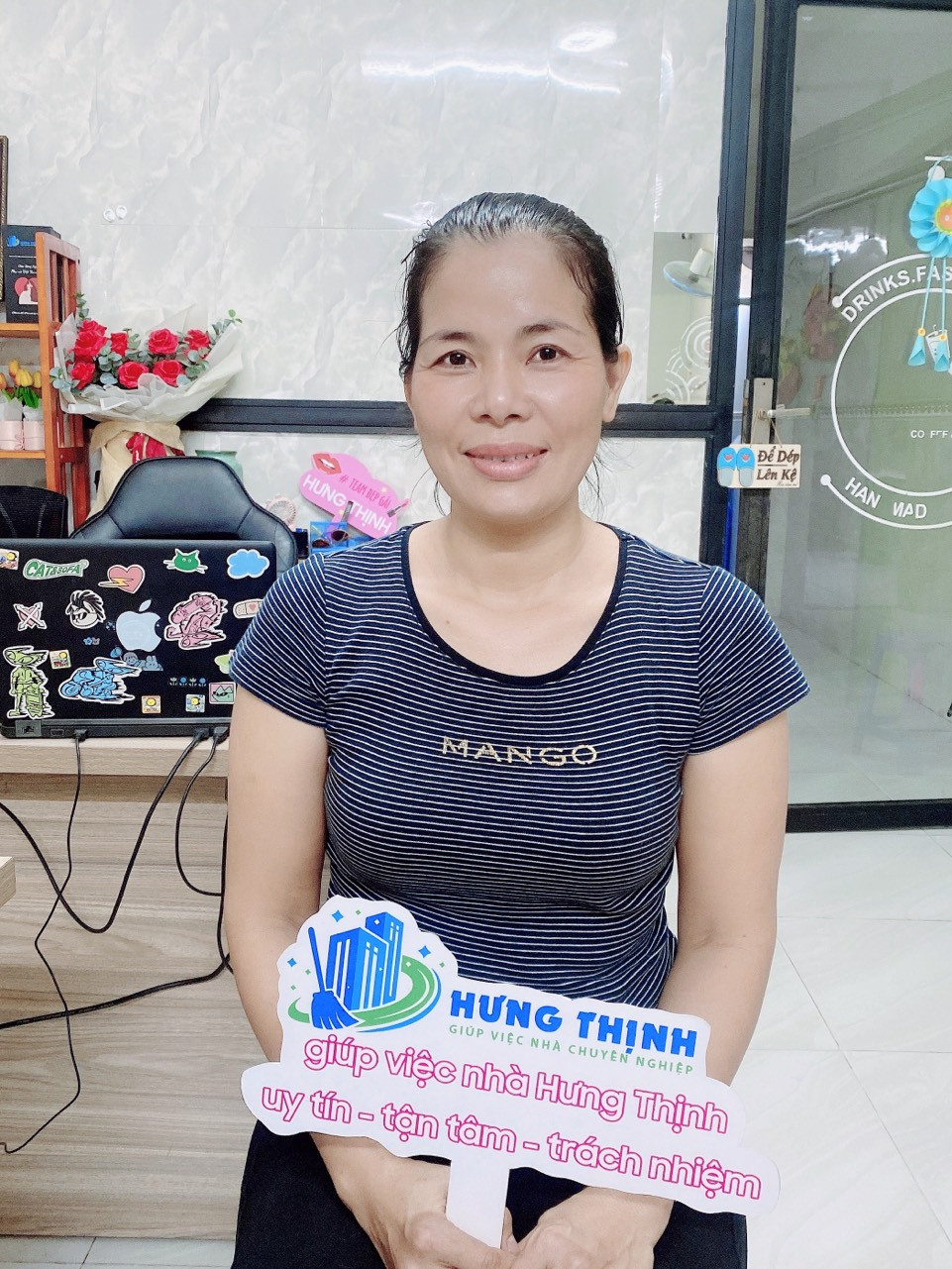 Chị Hồng Thắm - SN 1983 - Quê Trà Vinh - Chị chuyên giúp việc gia đình - Kinh nghiệm 6 năm