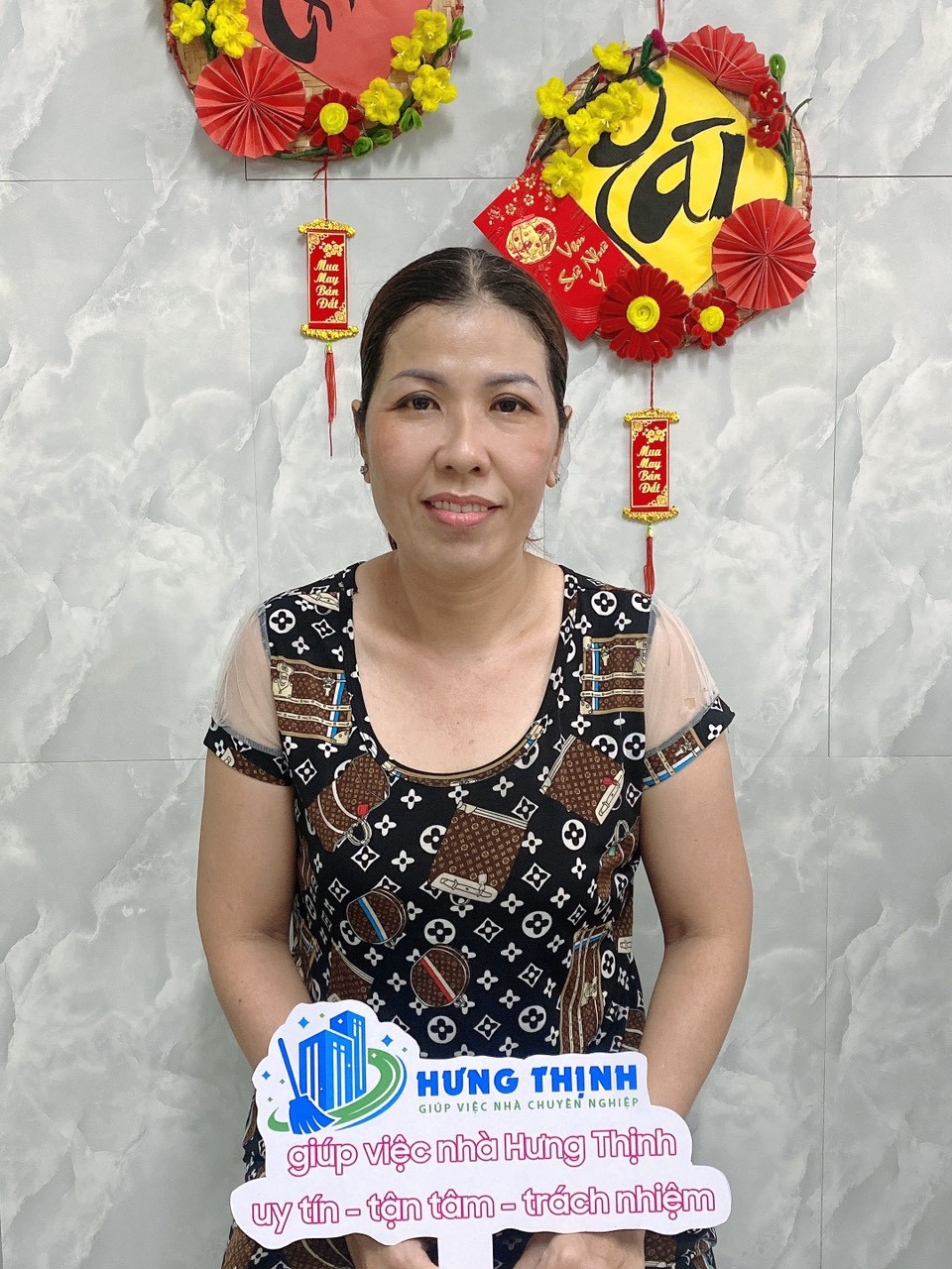Cô Yến Châu, 1980 (44 tuổi) cần tìm việc giúp việc nhà - Lương 7 triệu