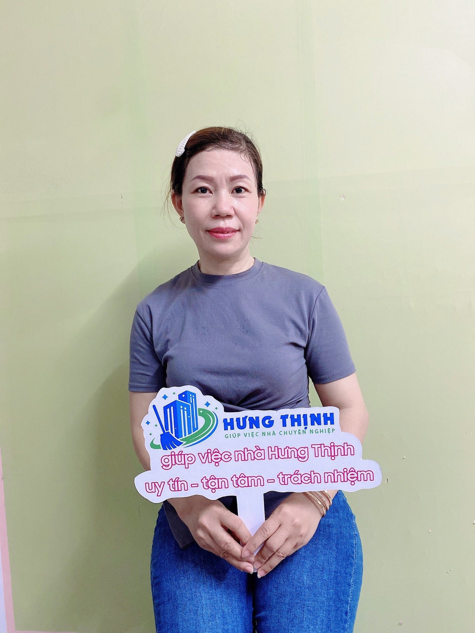 Chị  Thảo đang tìm việc chăm bé - giúp việc nhà đi làm bao ăn ở lại ạ