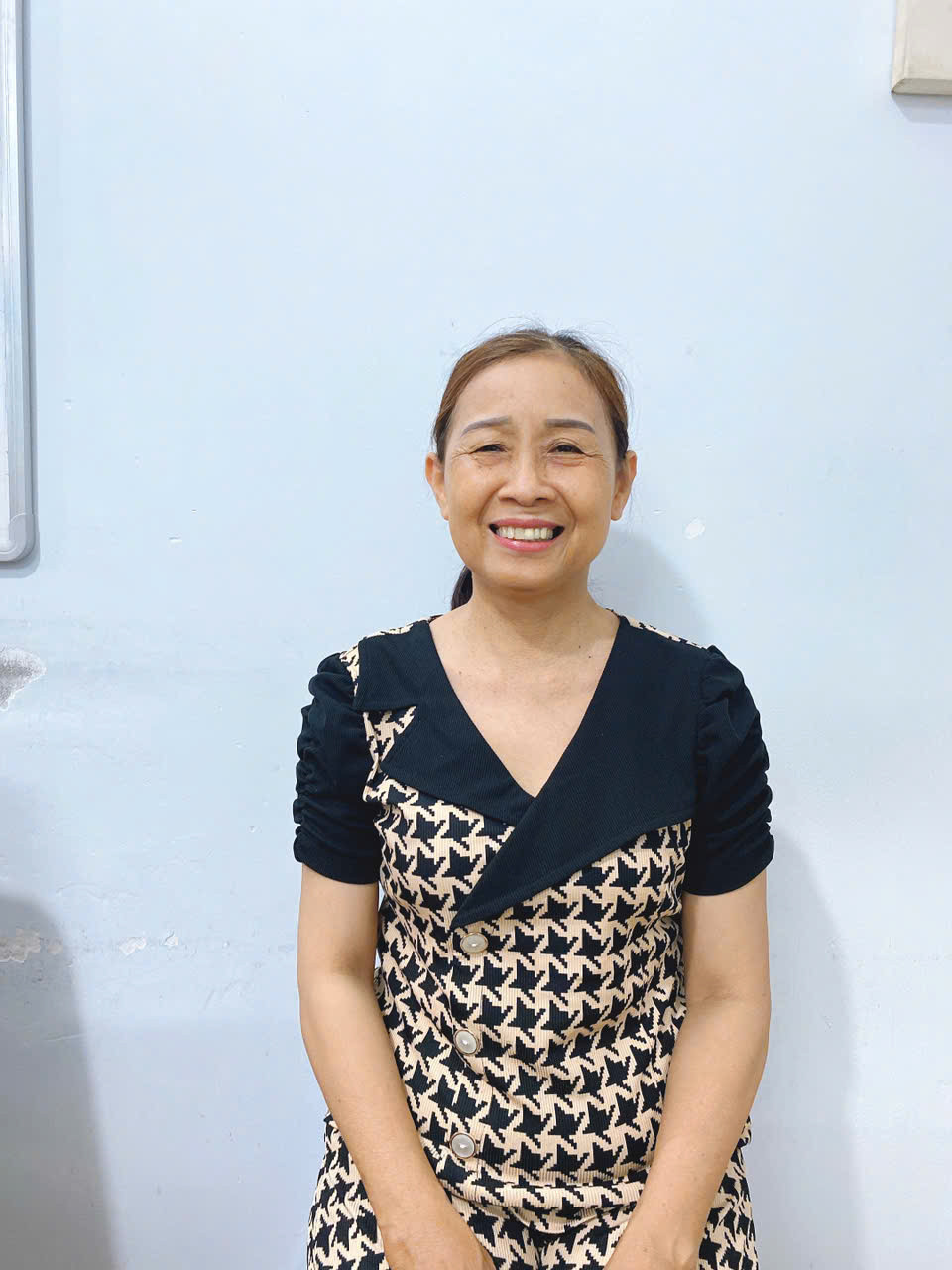 Cô Thủy, sinh năm 1971, quê Tiền Giang, mong muốn tìm công việc giúp việc nhà ổn định và lâu dài.