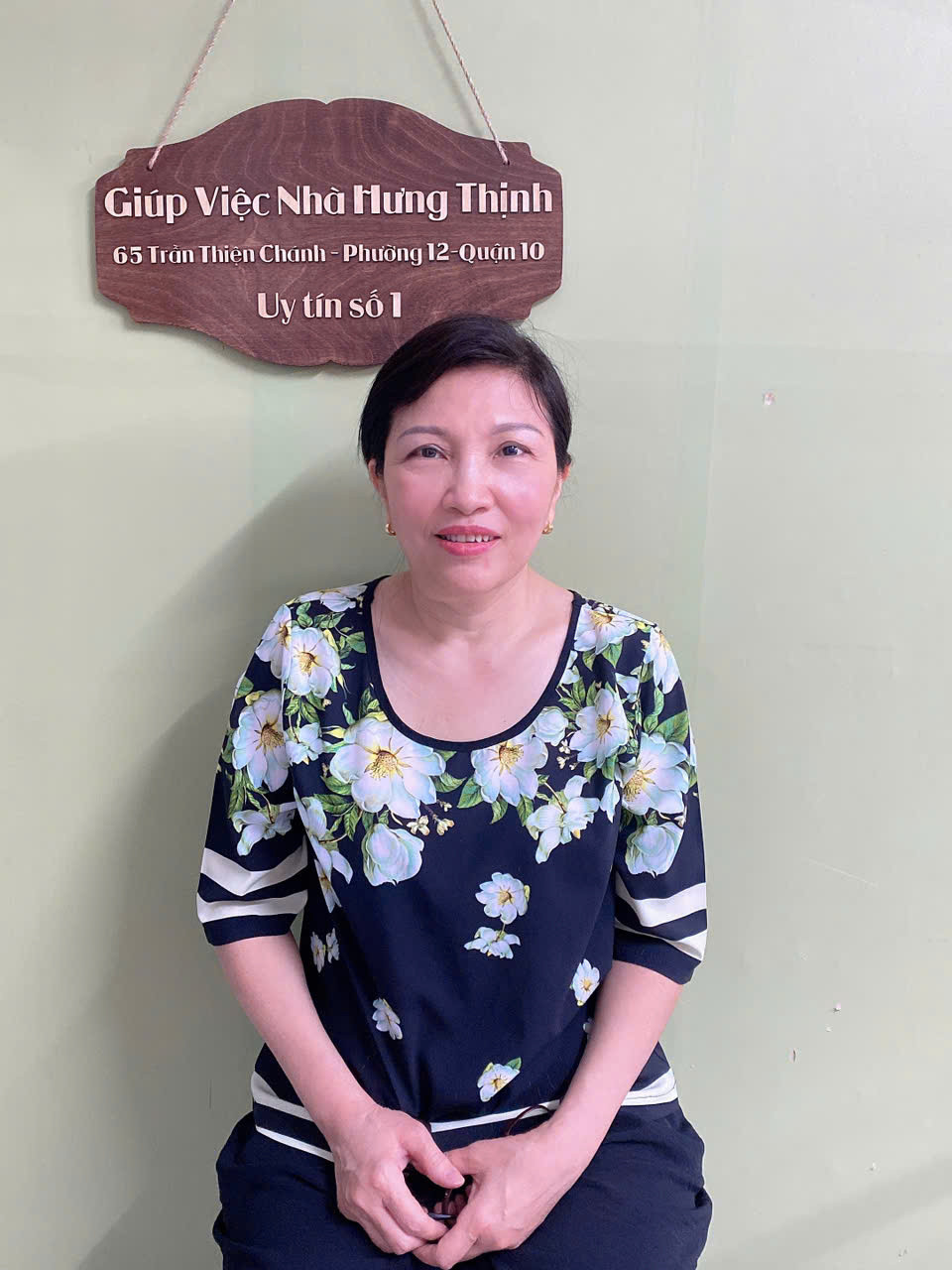 Cô Thanh, 56 tuổi cần tìm việc giúp việc